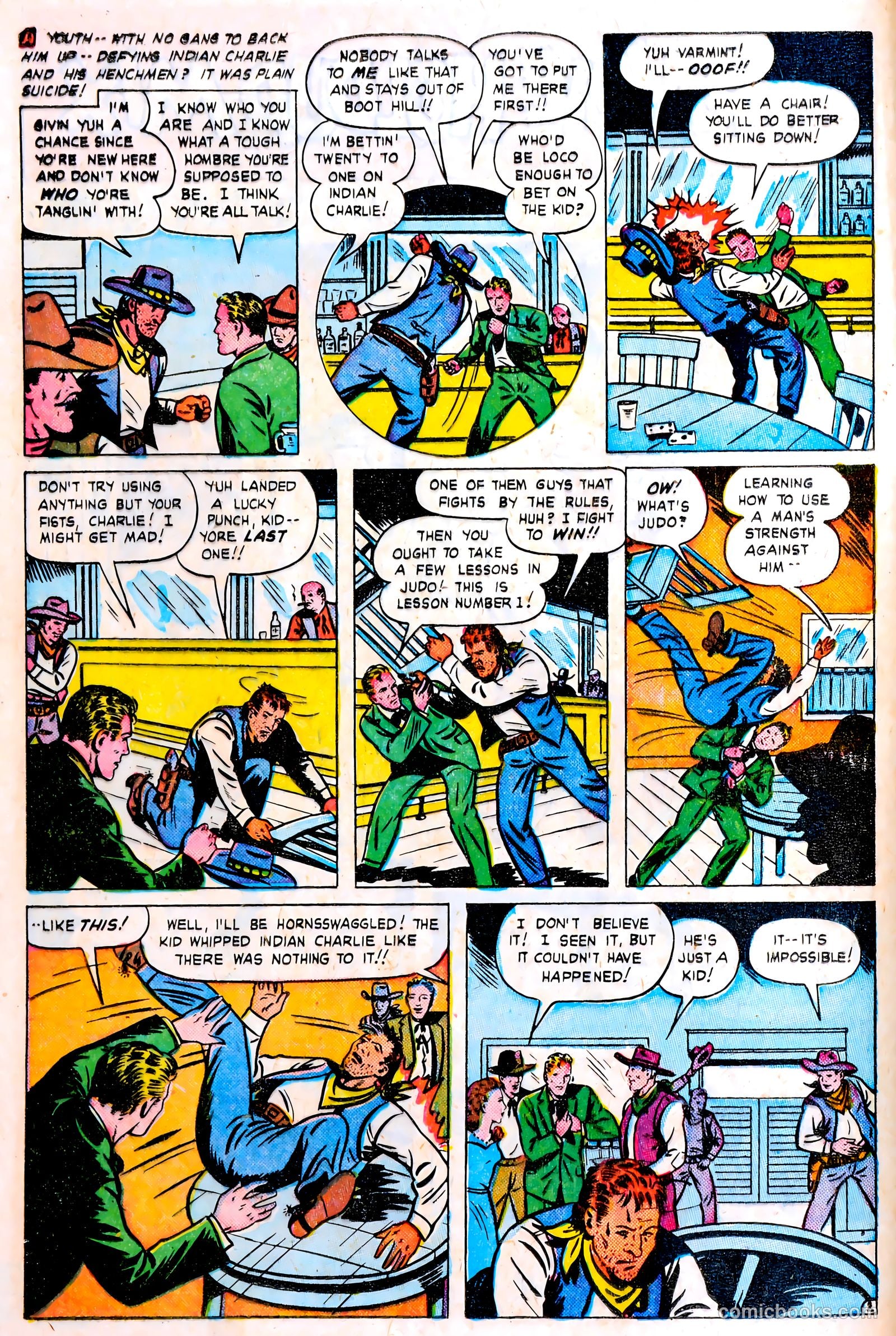 Border Patrol #1 (1951) — page 4 of 35