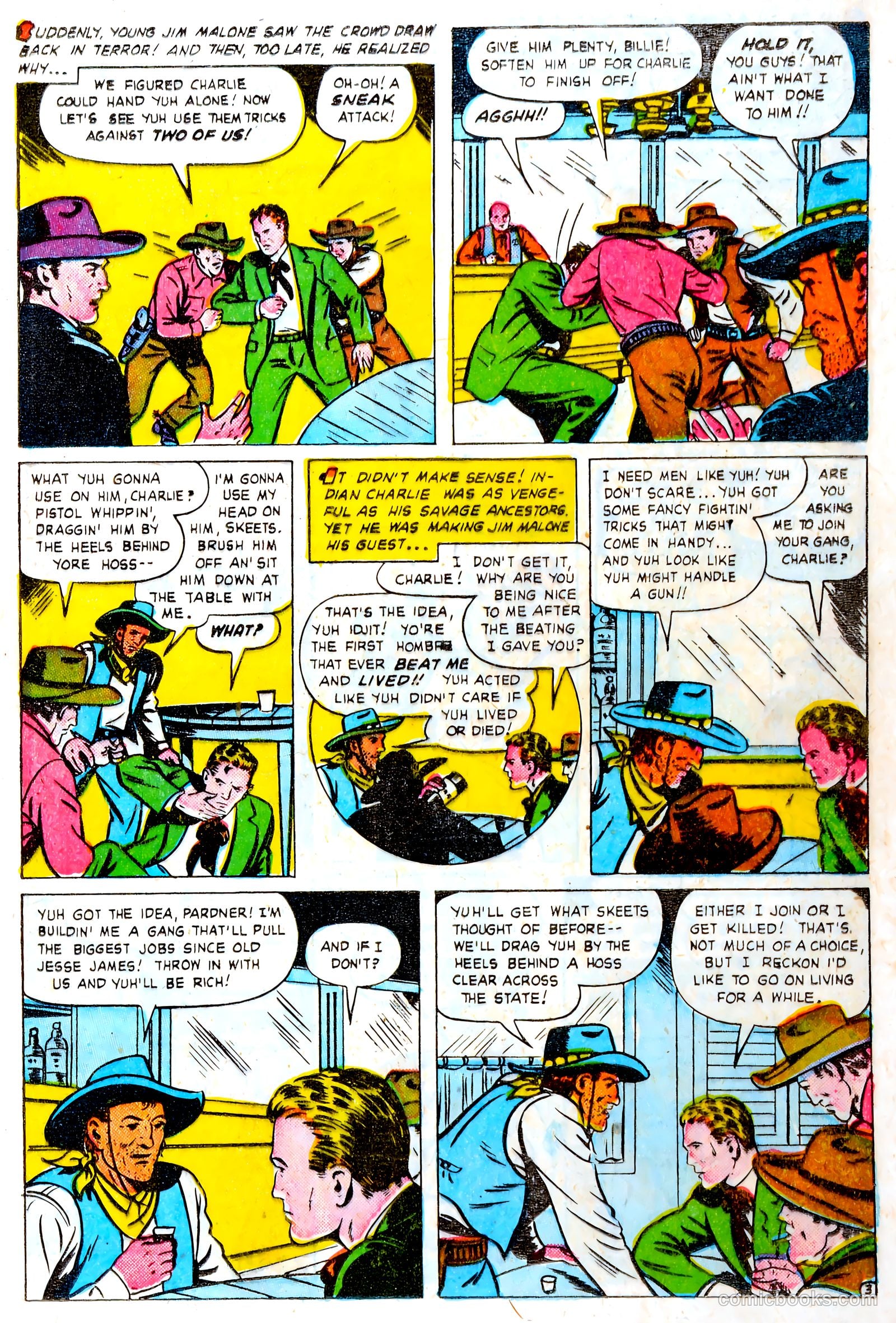 Border Patrol #1 (1951) — page 5 of 35
