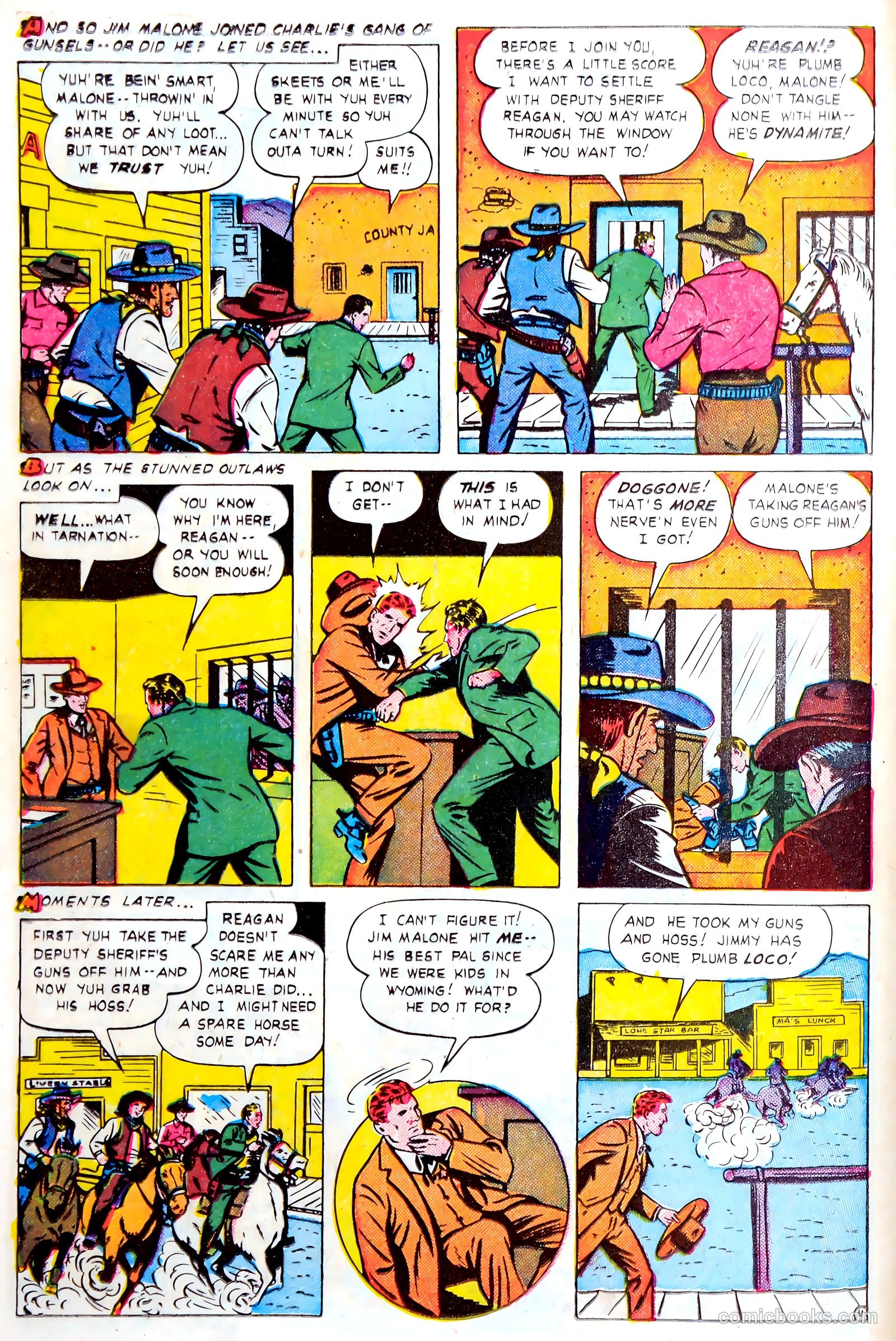 Border Patrol #1 (1951) — page 6 of 35