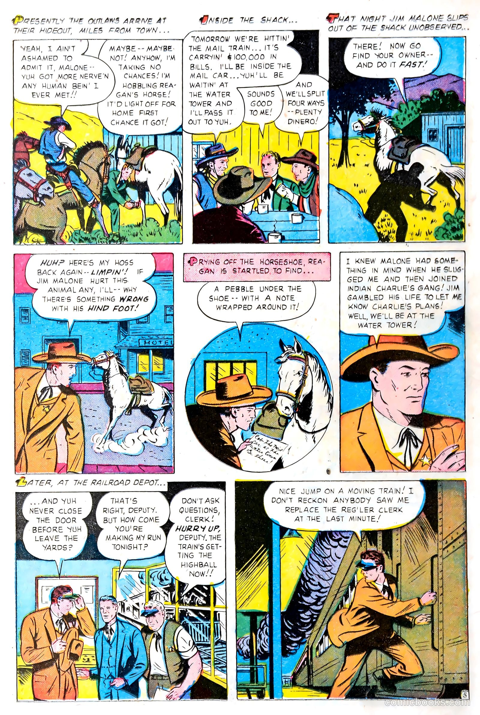 Border Patrol #1 (1951) — page 7 of 35