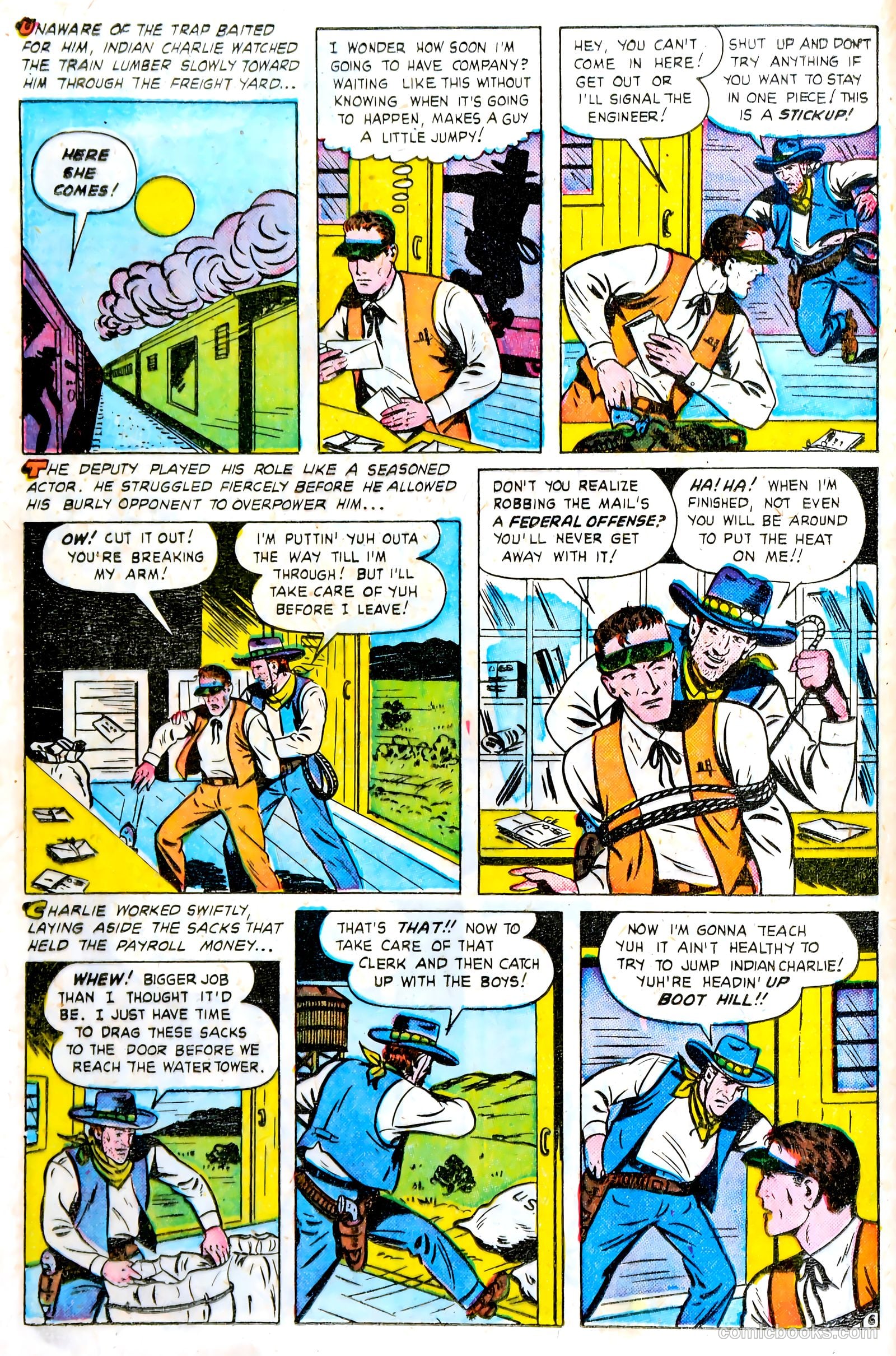 Border Patrol #1 (1951) — page 8 of 35
