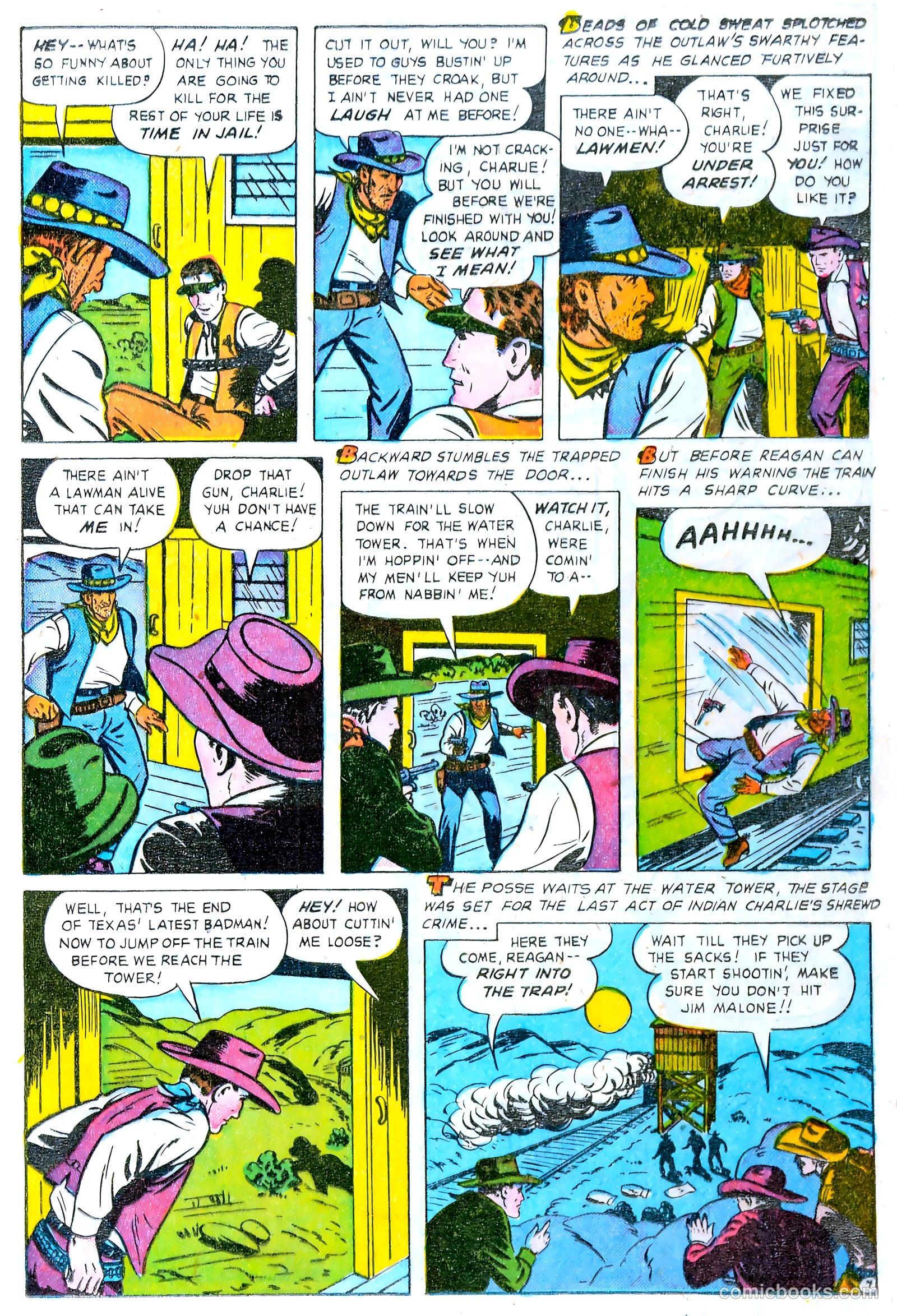 Border Patrol #1 (1951) — page 9 of 35