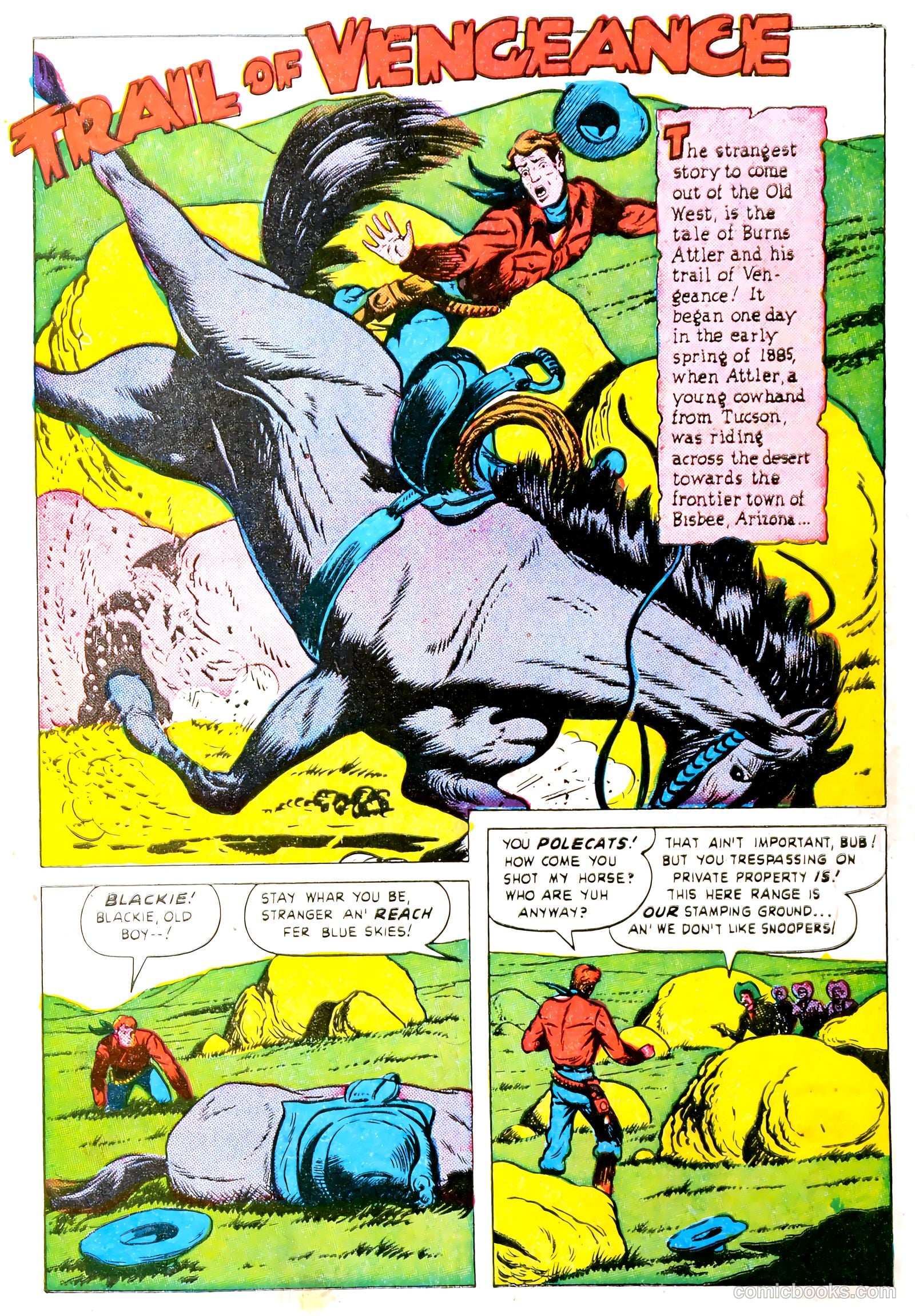 Border Patrol #1 (1951) — page 11 of 35