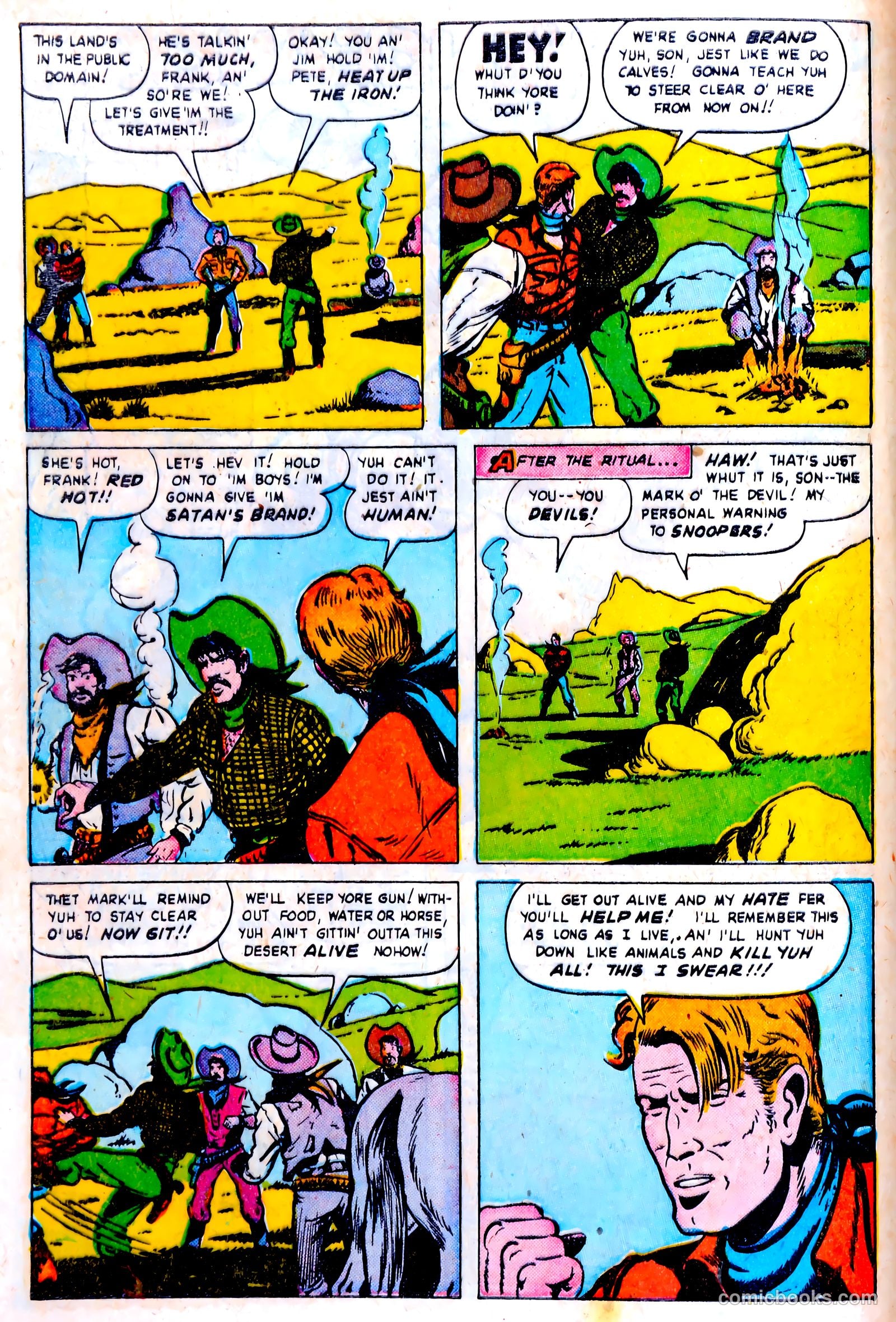 Border Patrol #1 (1951) — page 12 of 35