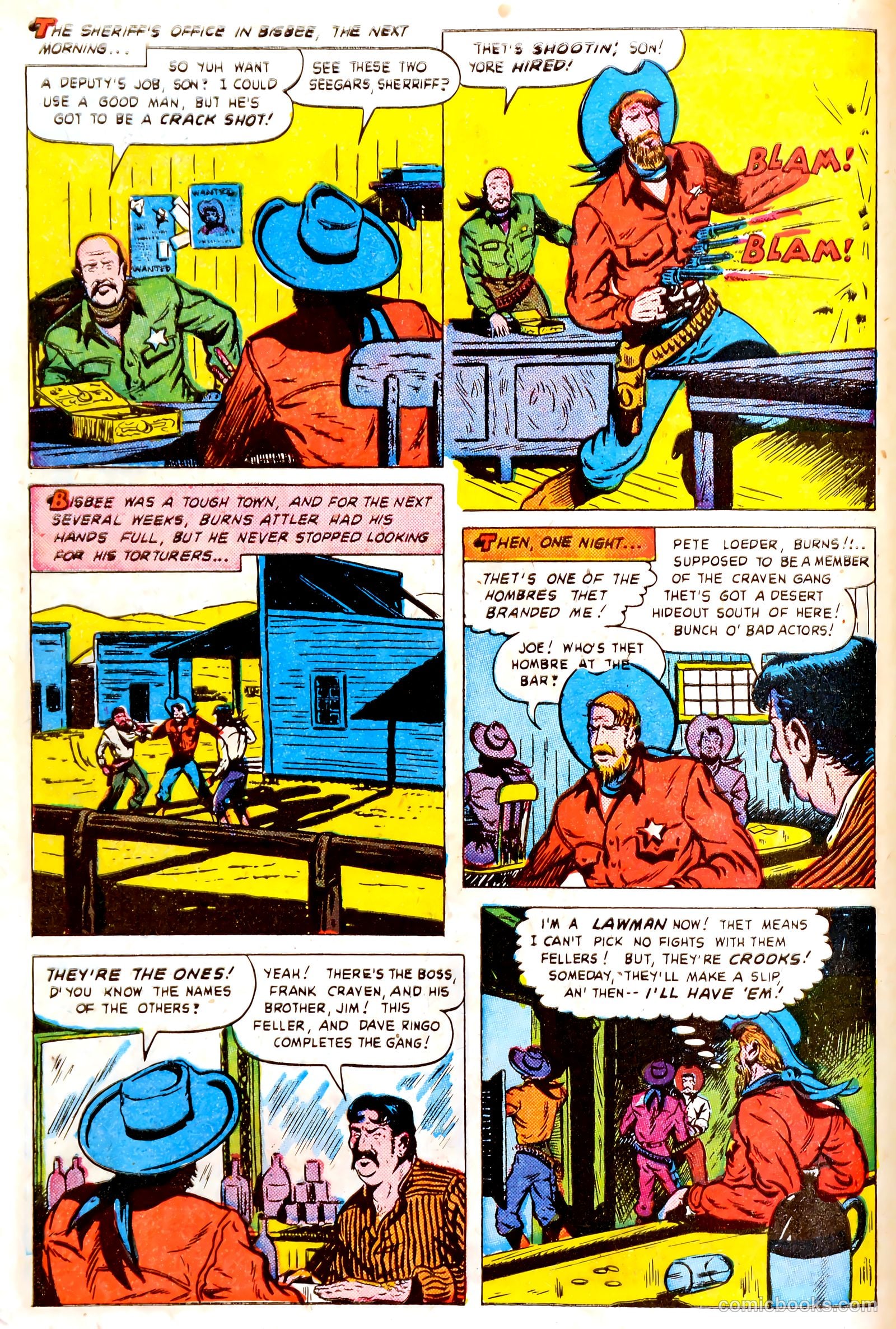 Border Patrol #1 (1951) — page 14 of 35