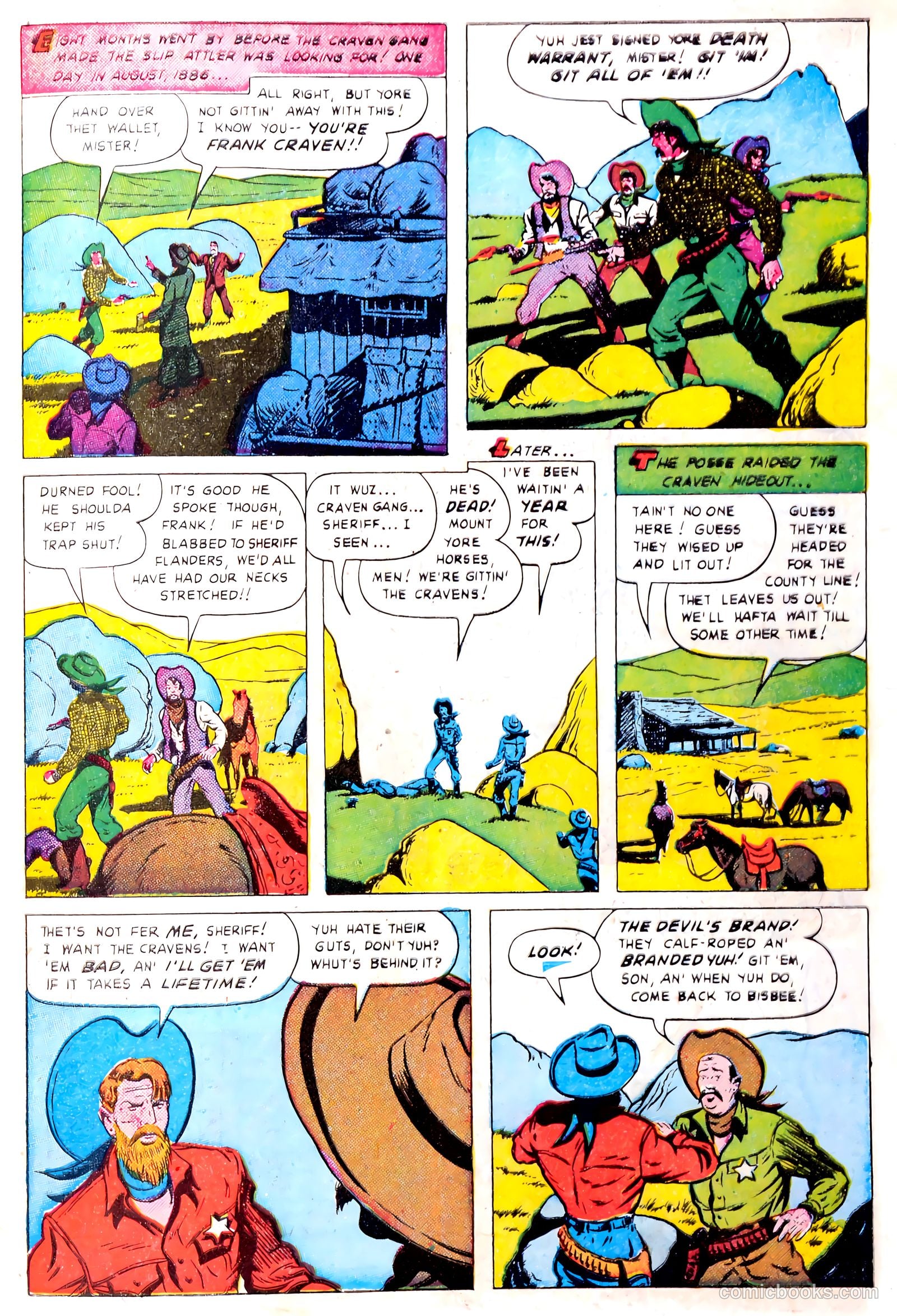 Border Patrol #1 (1951) — page 15 of 35