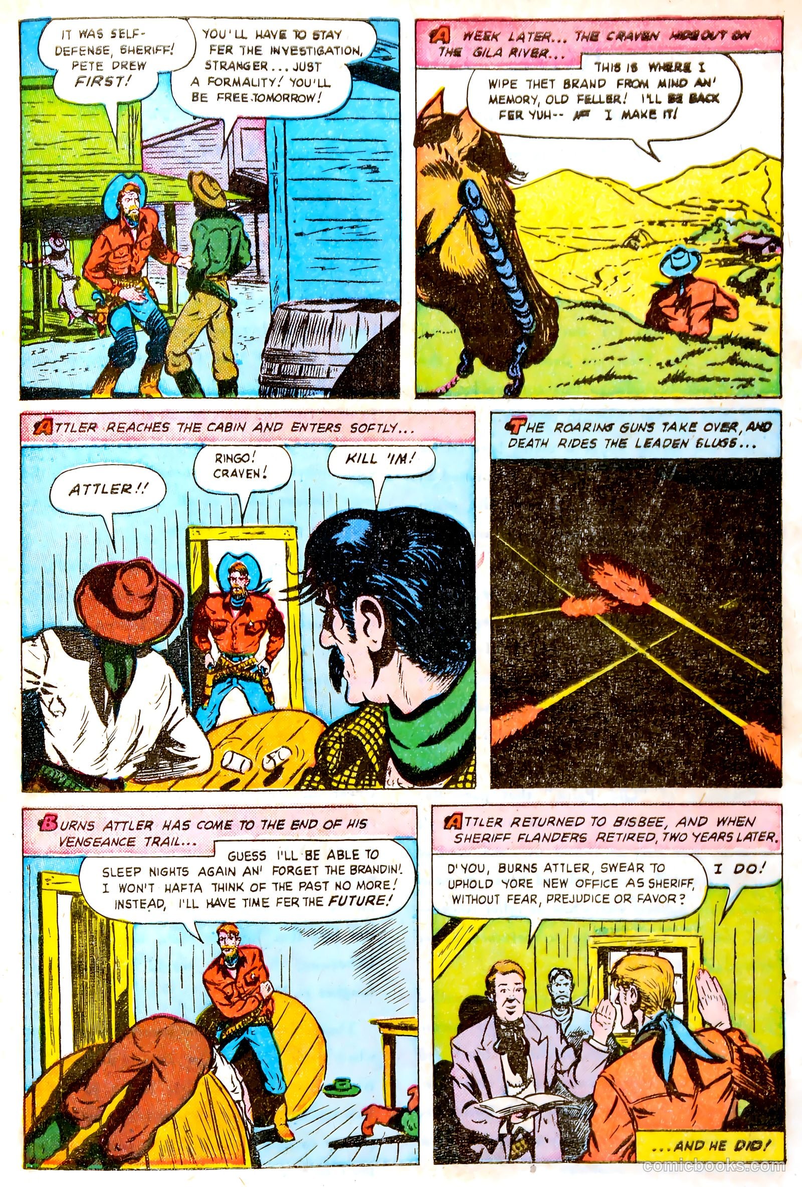 Border Patrol #1 (1951) — page 17 of 35