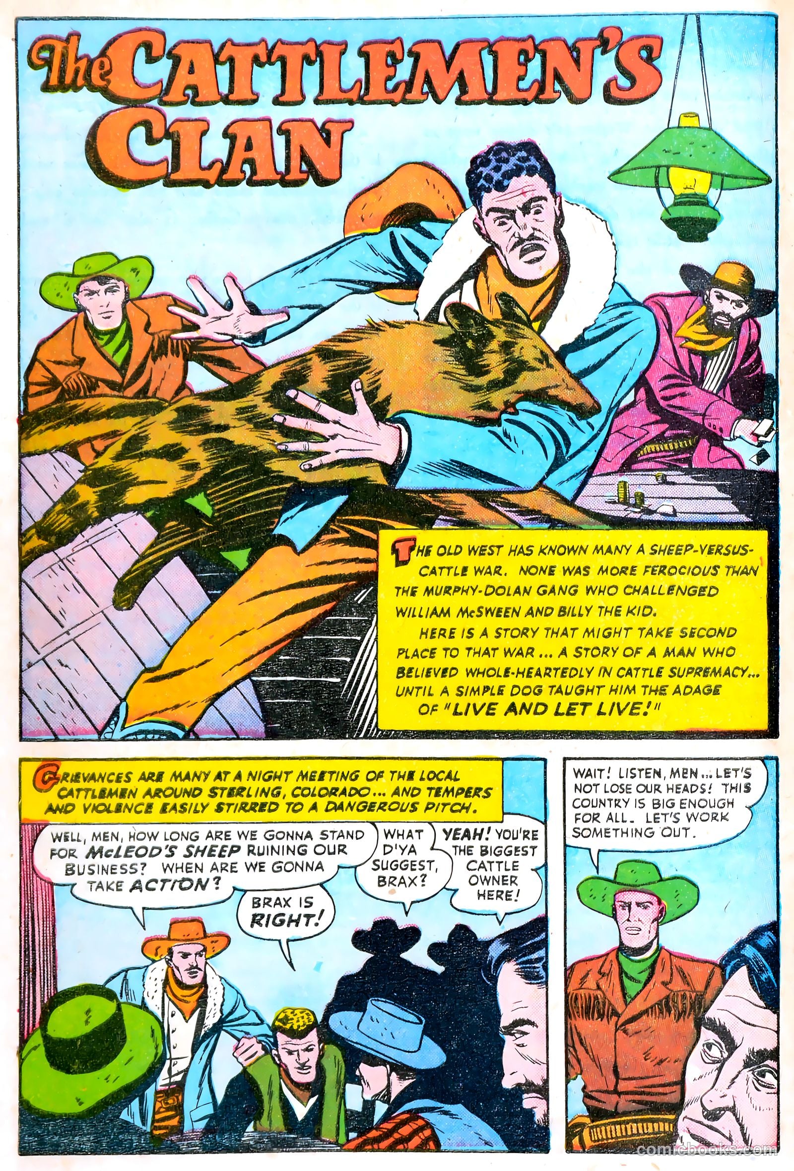 Border Patrol #1 (1951) — page 19 of 35