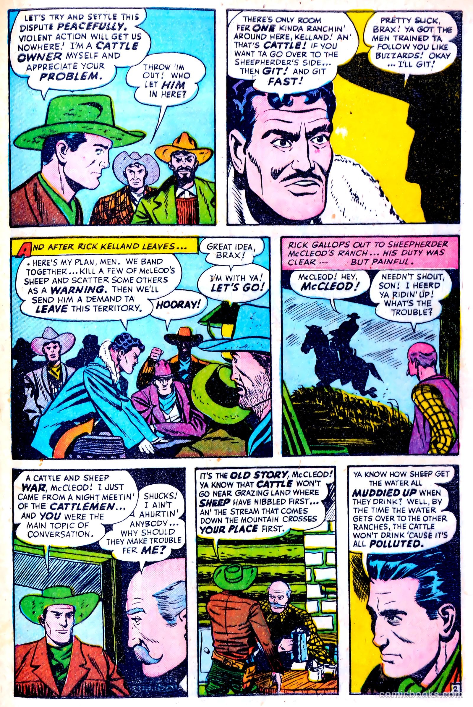 Border Patrol #1 (1951) — page 20 of 35