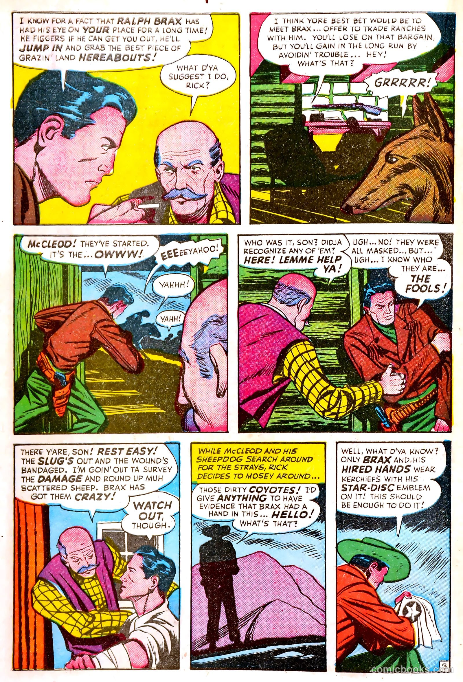 Border Patrol #1 (1951) — page 21 of 35