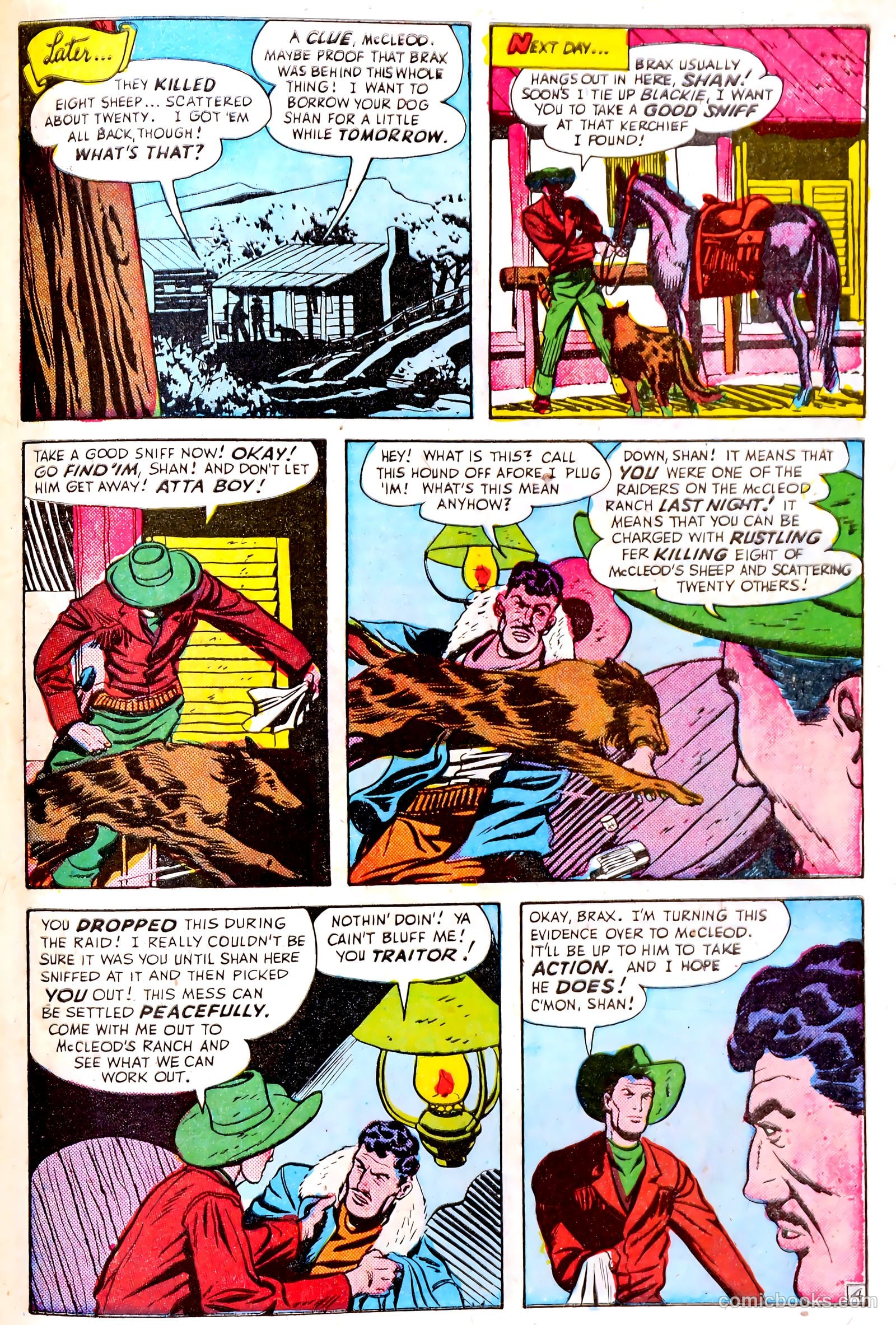 Border Patrol #1 (1951) — page 22 of 35
