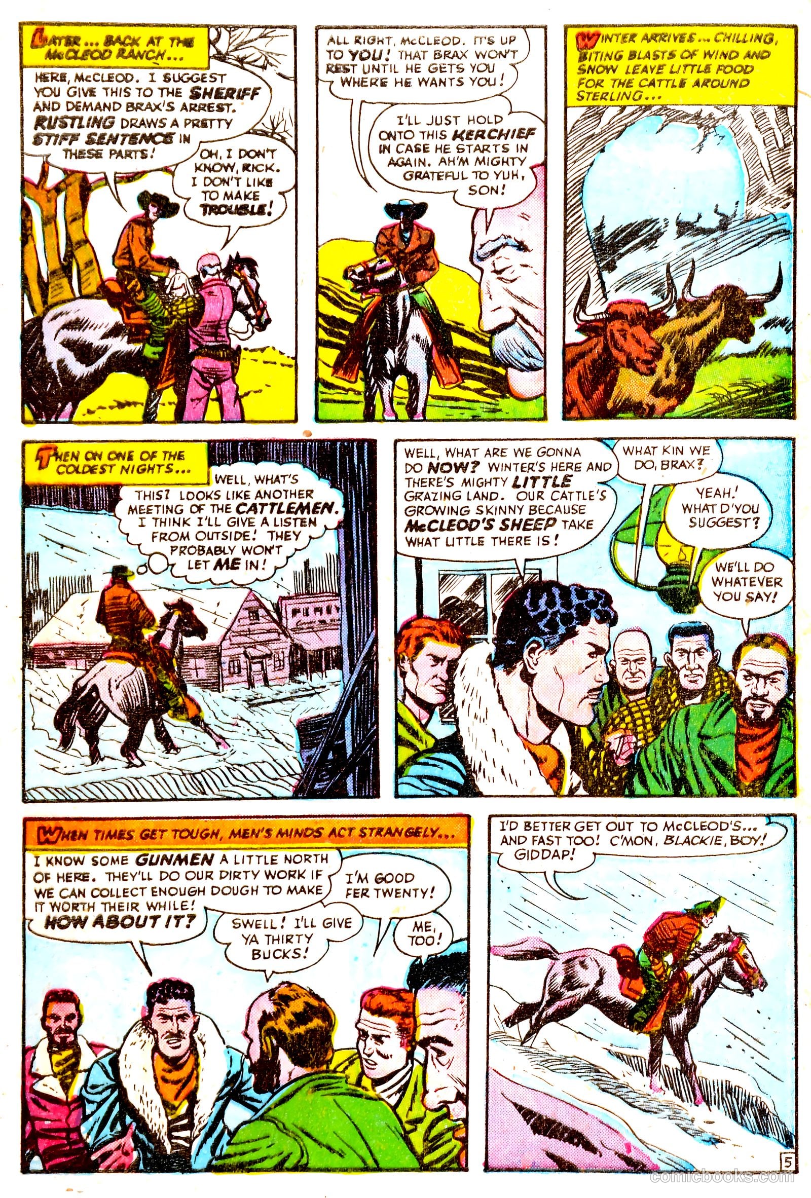 Border Patrol #1 (1951) — page 23 of 35