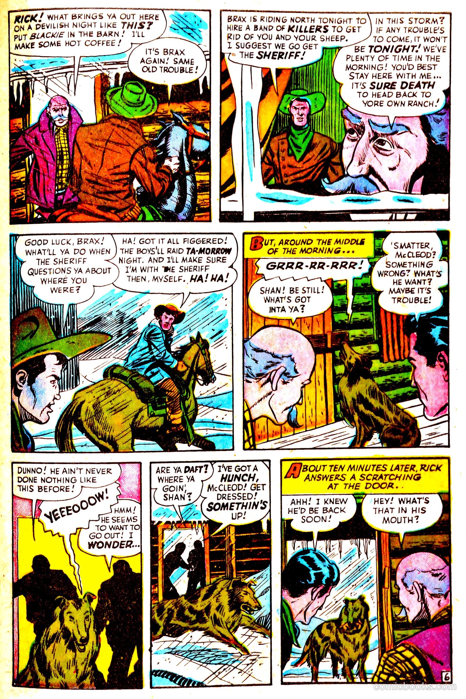 Border Patrol #1 (1951) — page 24 of 35