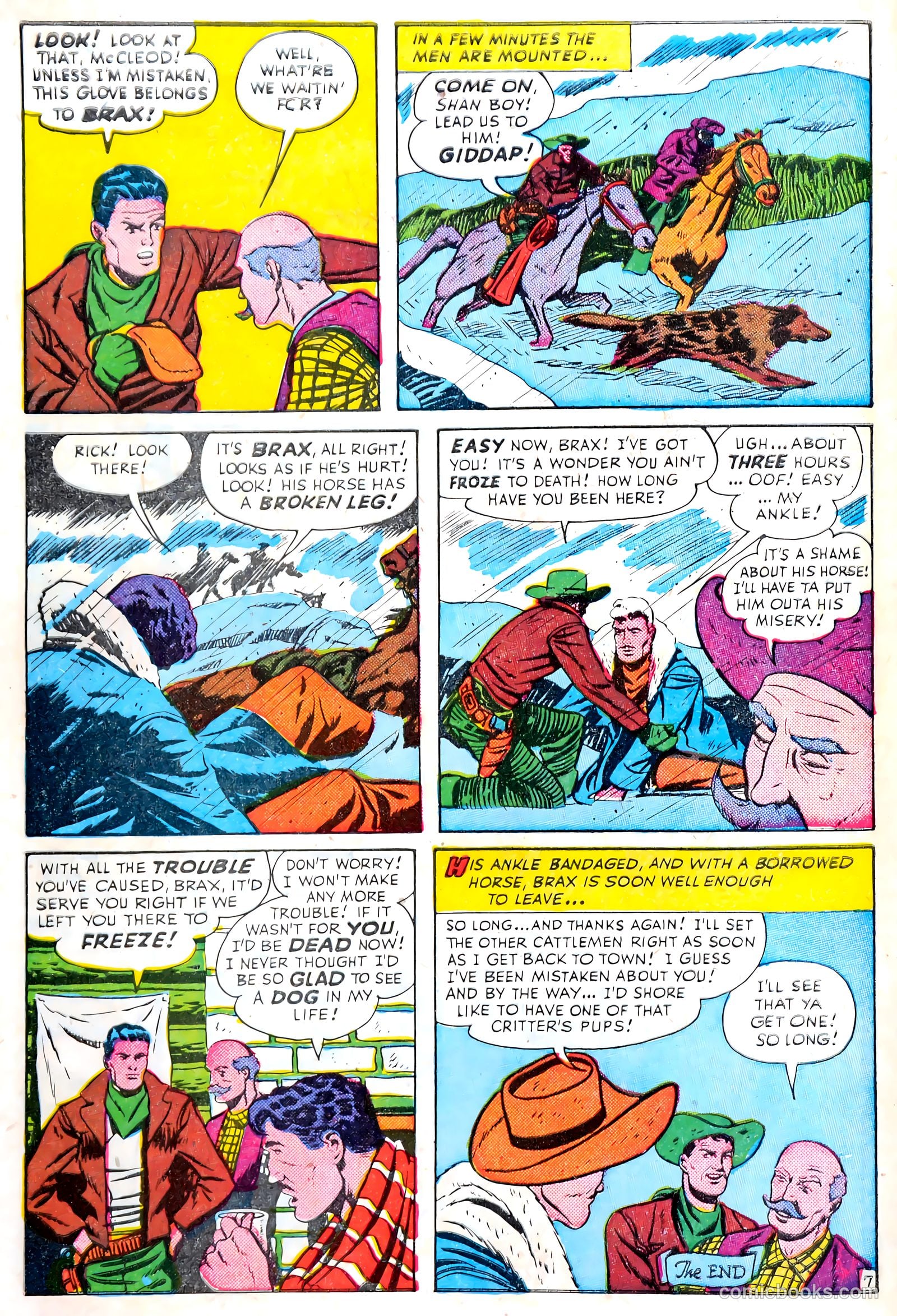 Border Patrol #1 (1951) — page 25 of 35