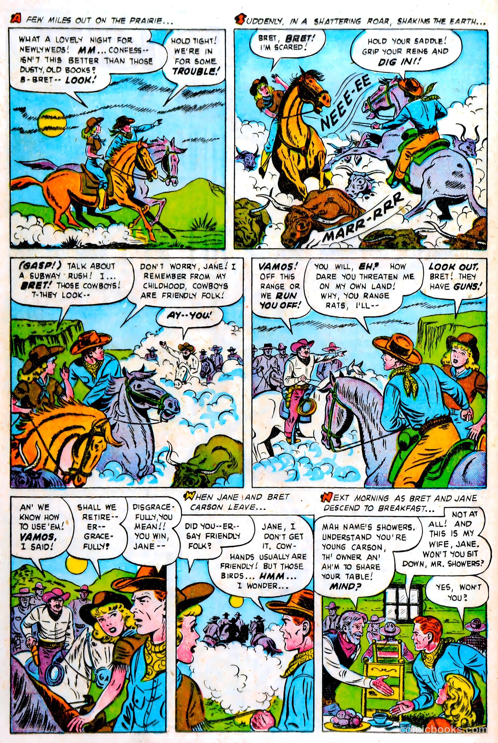 Border Patrol #1 (1951) — page 27 of 35
