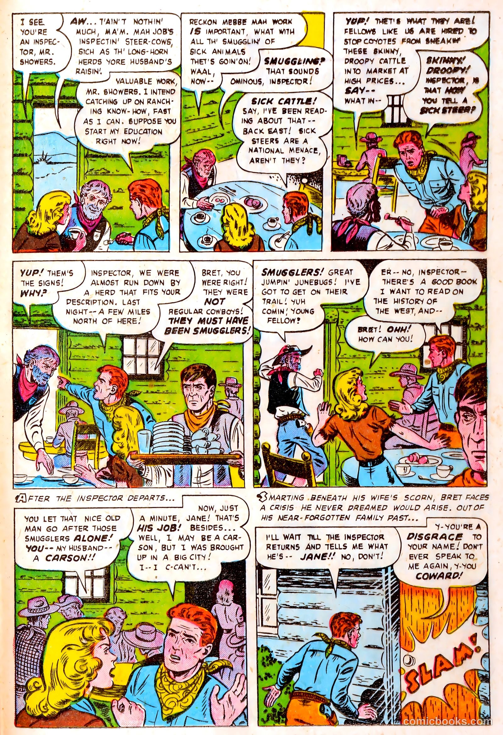 Border Patrol #1 (1951) — page 28 of 35