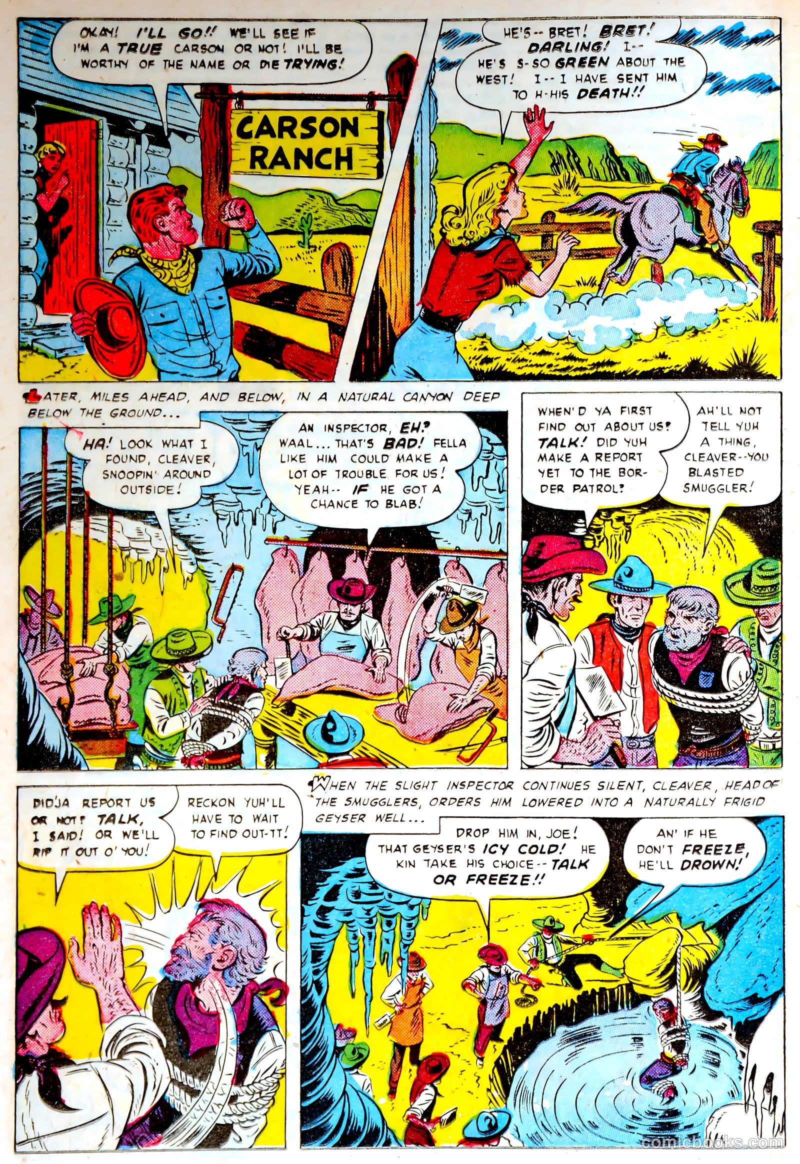Border Patrol #1 (1951) — page 29 of 35