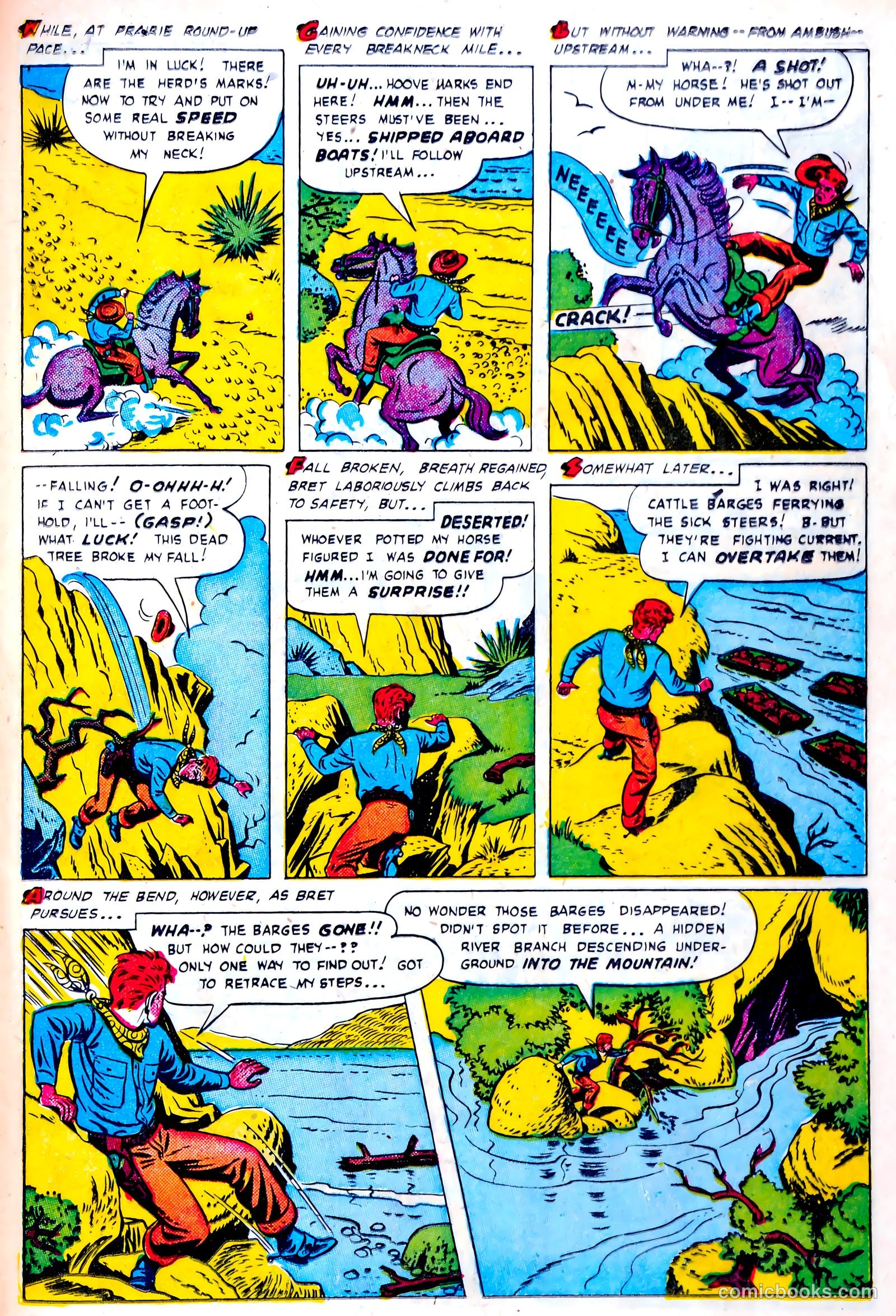 Border Patrol #1 (1951) — page 30 of 35