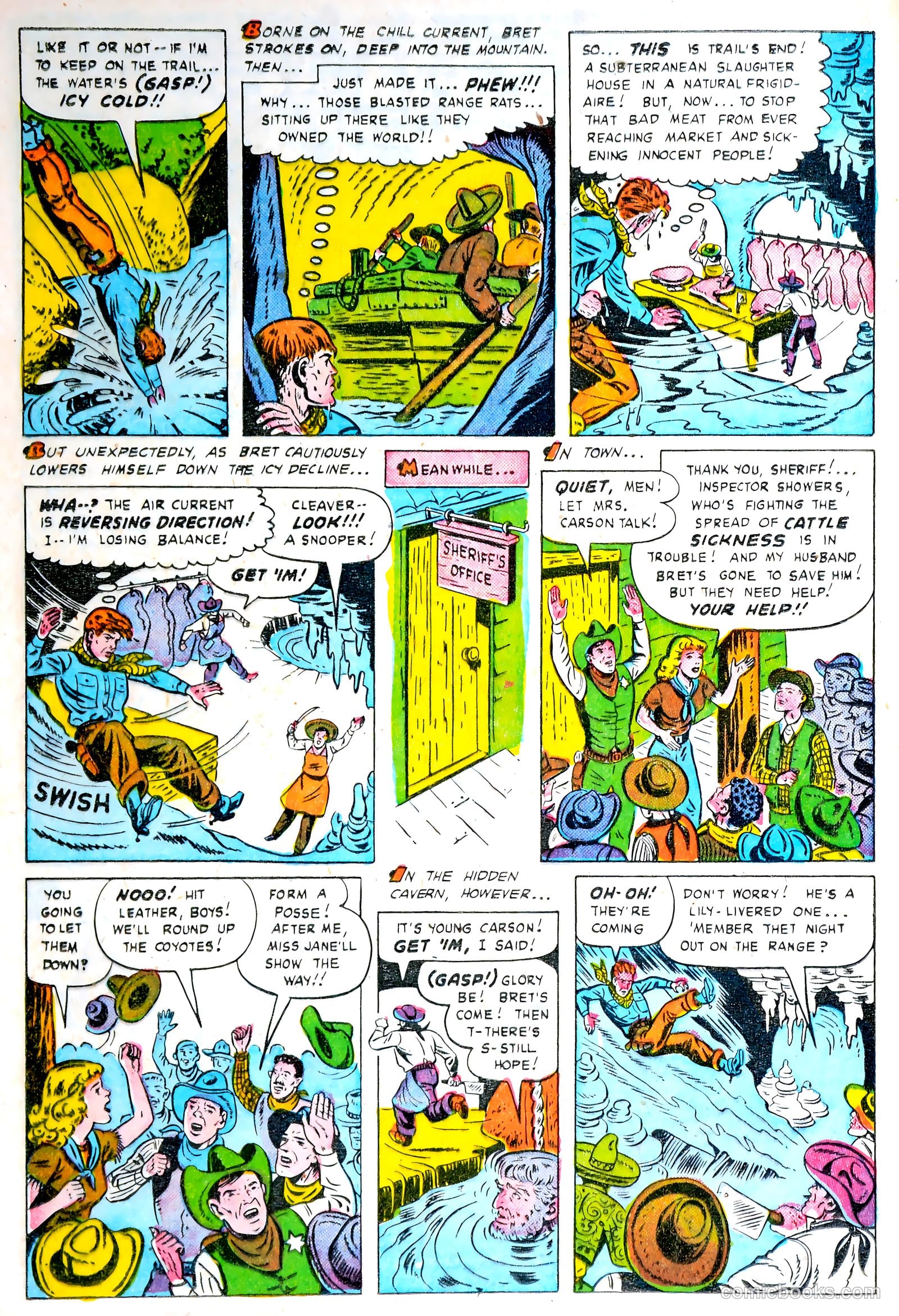 Border Patrol #1 (1951) — page 31 of 35