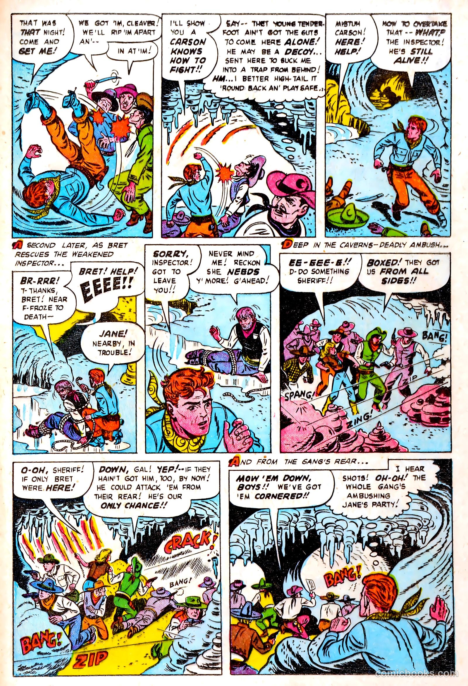 Border Patrol #1 (1951) — page 32 of 35