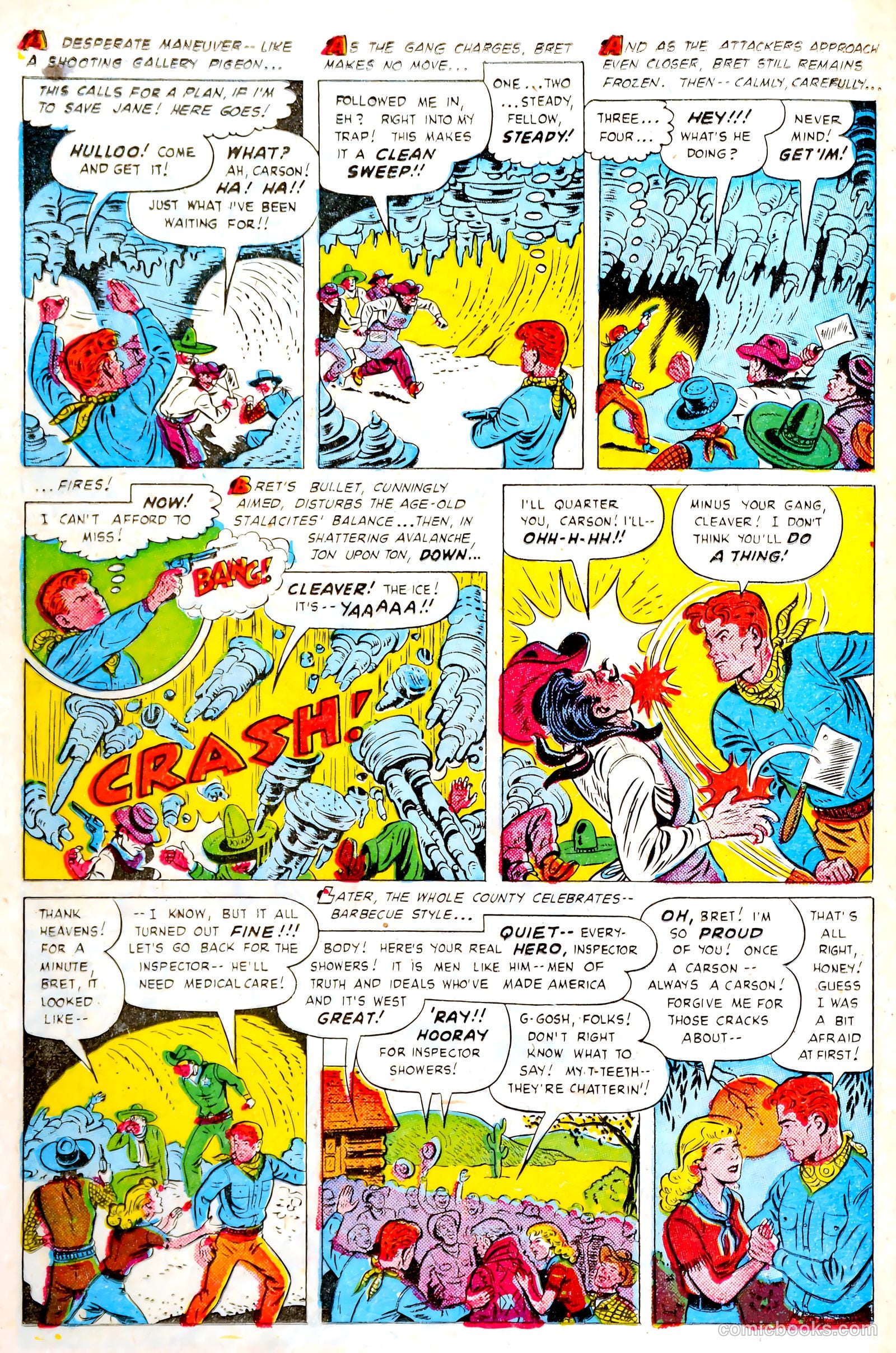Border Patrol #1 (1951) — page 33 of 35