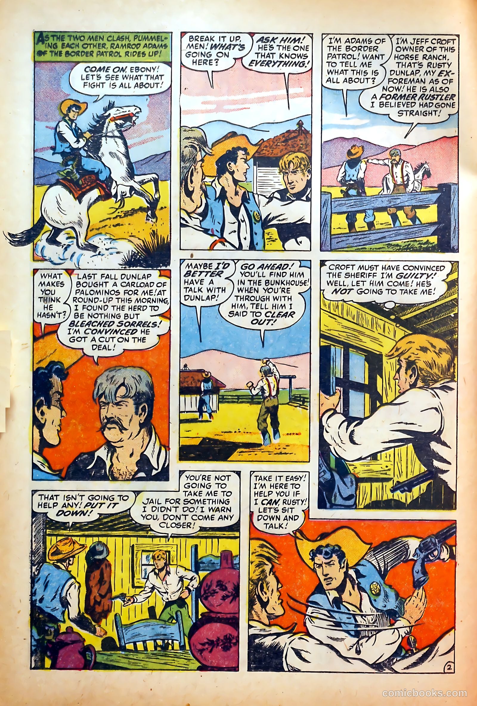Border Patrol #2 (1951) — page 4 of 37