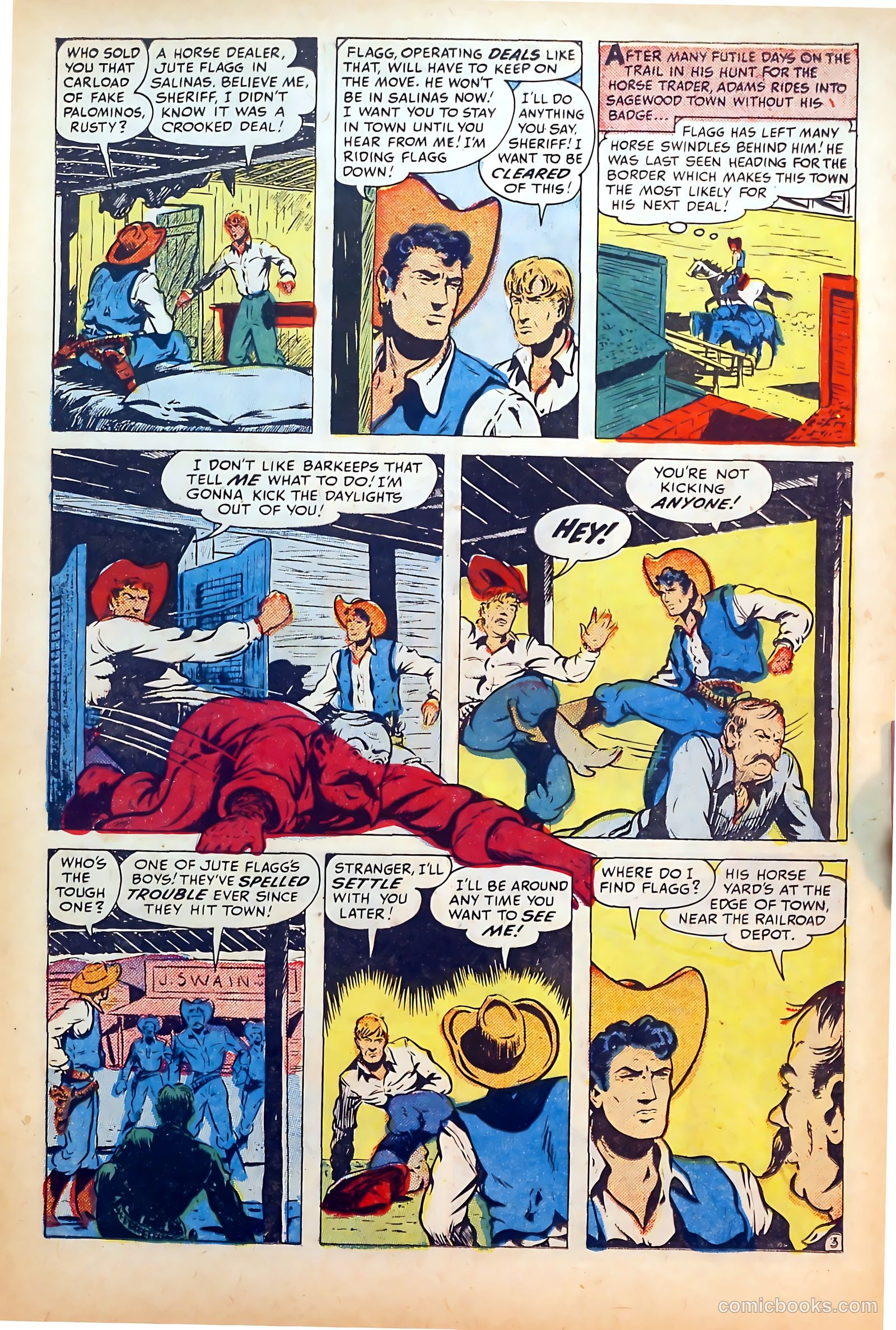 Border Patrol #2 (1951) — page 5 of 37