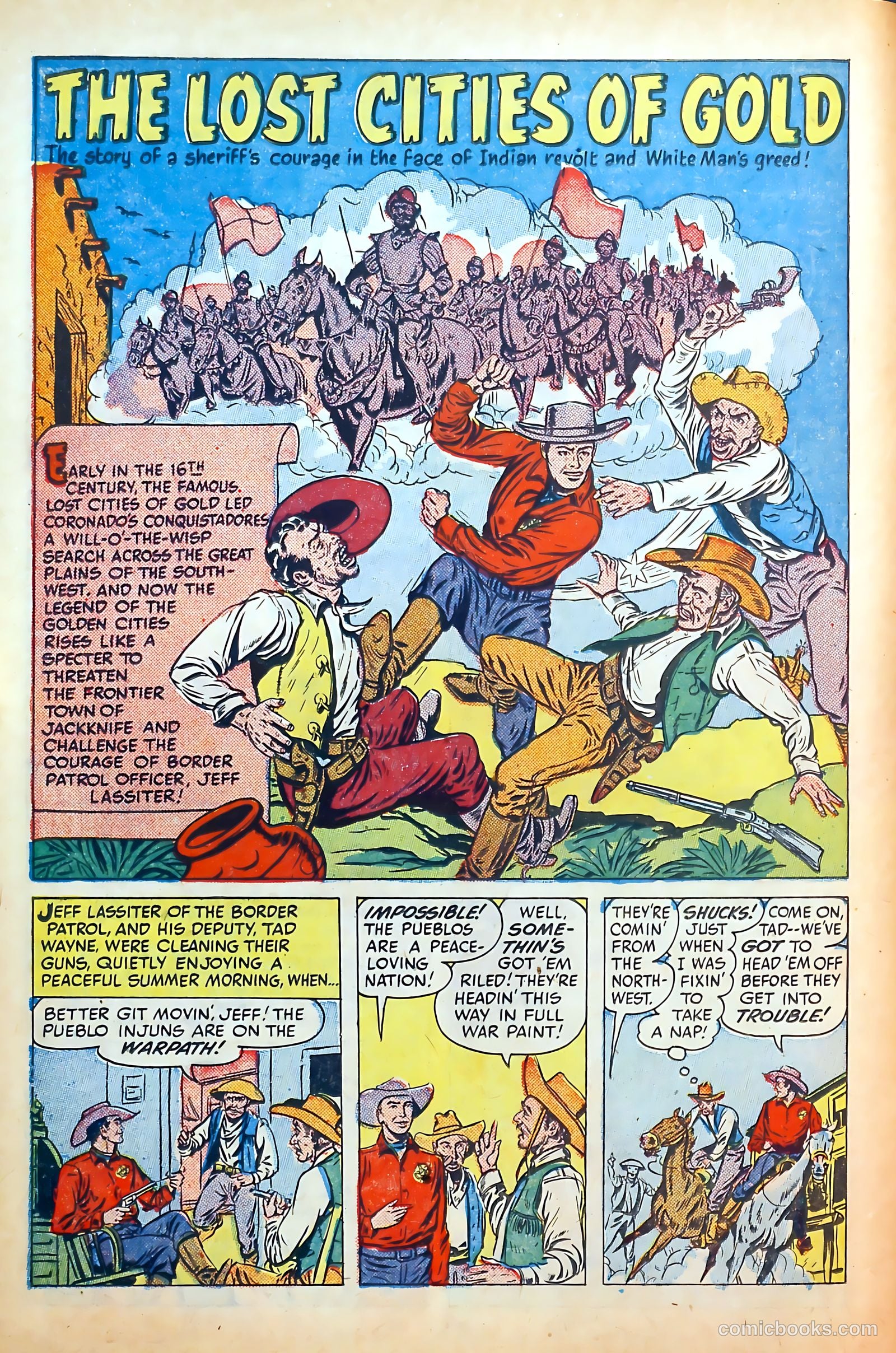 Border Patrol #2 (1951) — page 10 of 37