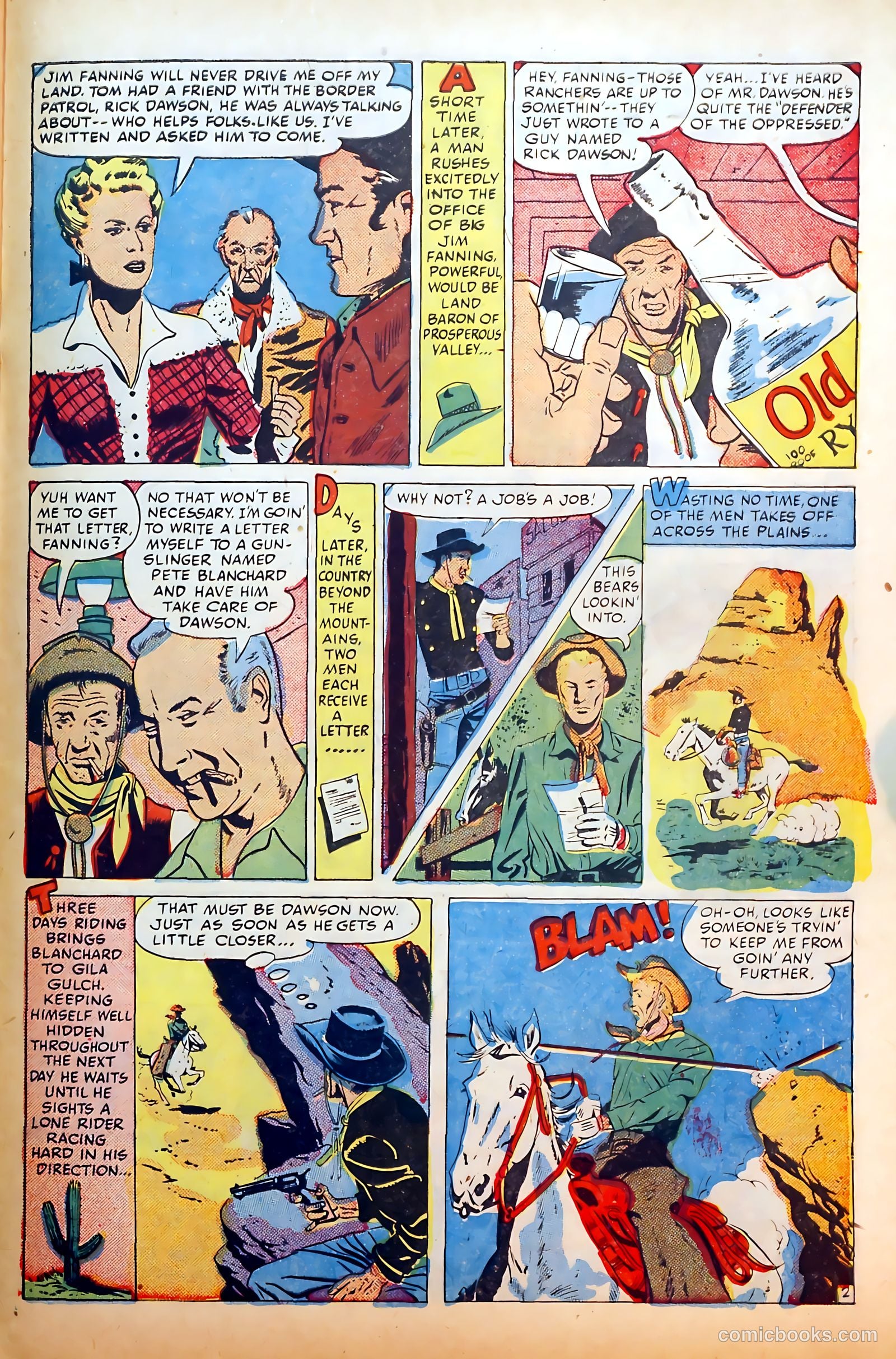 Border Patrol #2 (1951) — page 21 of 37