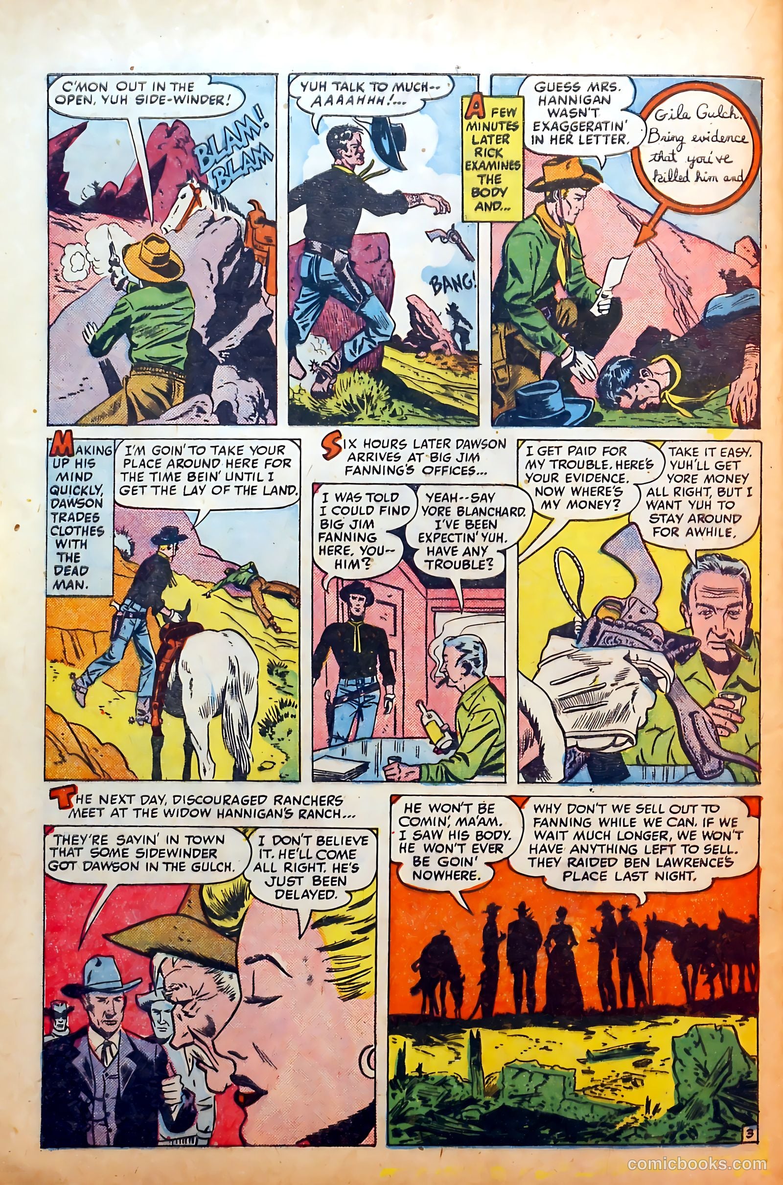 Border Patrol #2 (1951) — page 22 of 37