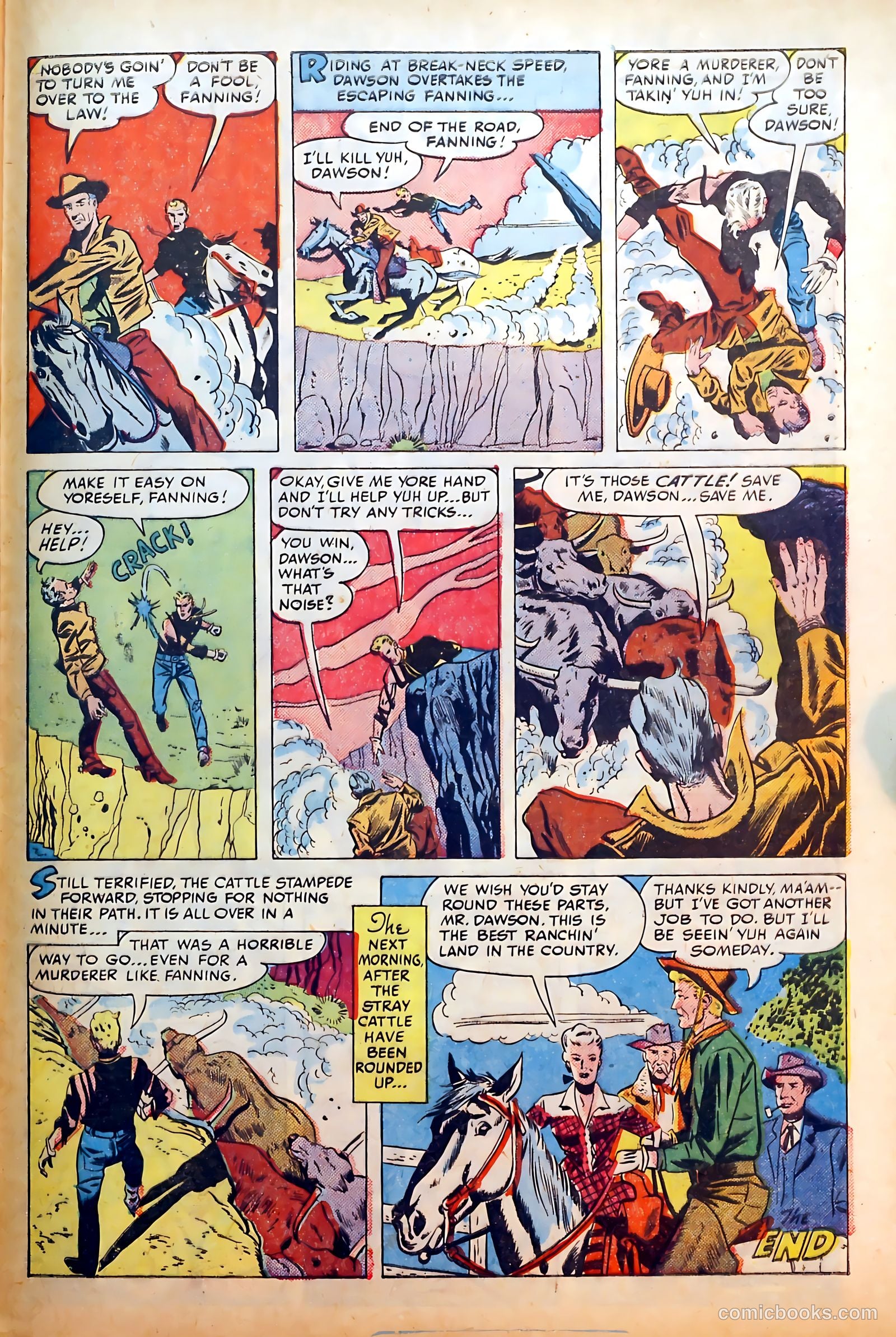 Border Patrol #2 (1951) — page 25 of 37
