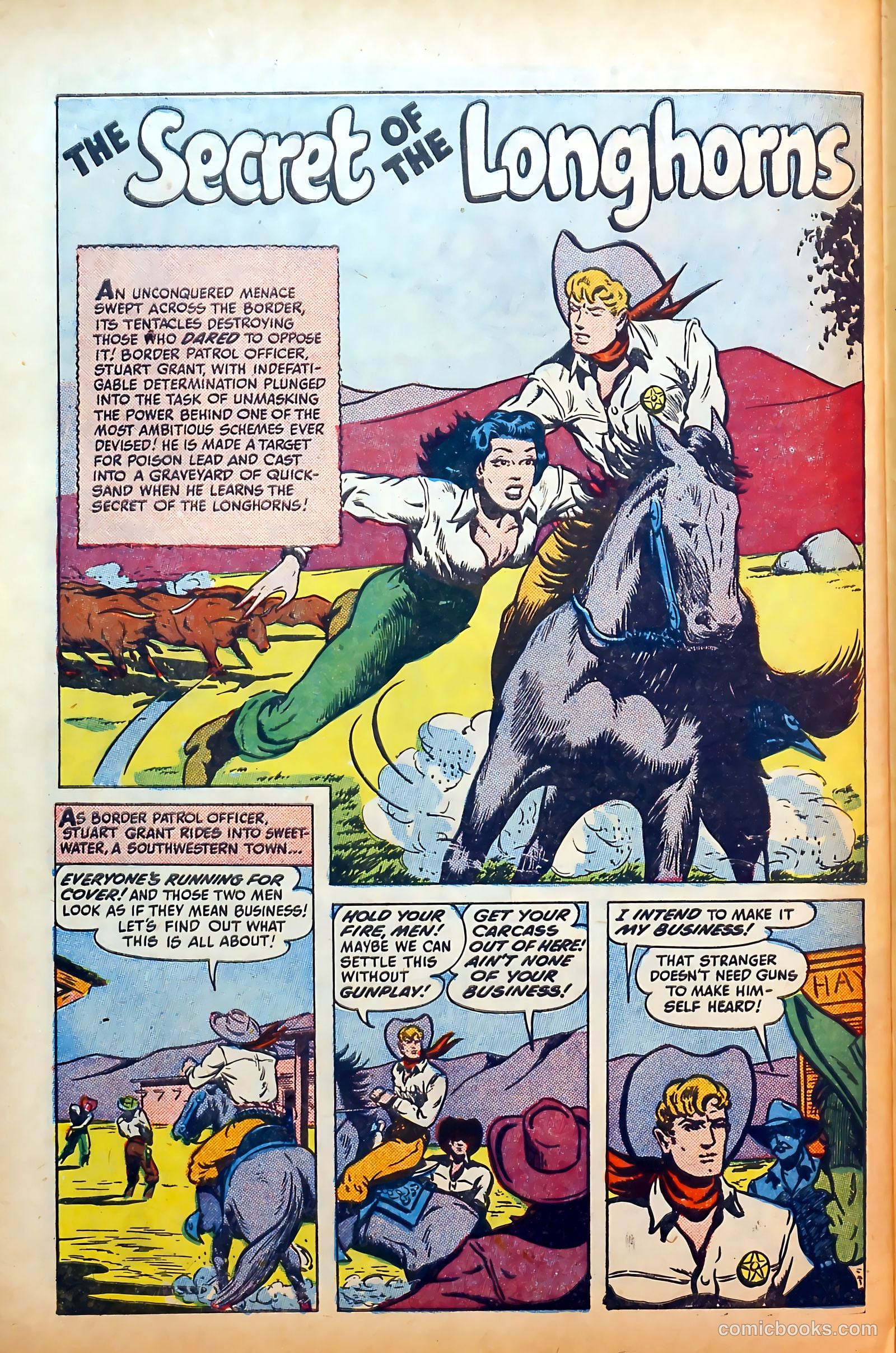 Border Patrol #2 (1951) — page 26 of 37