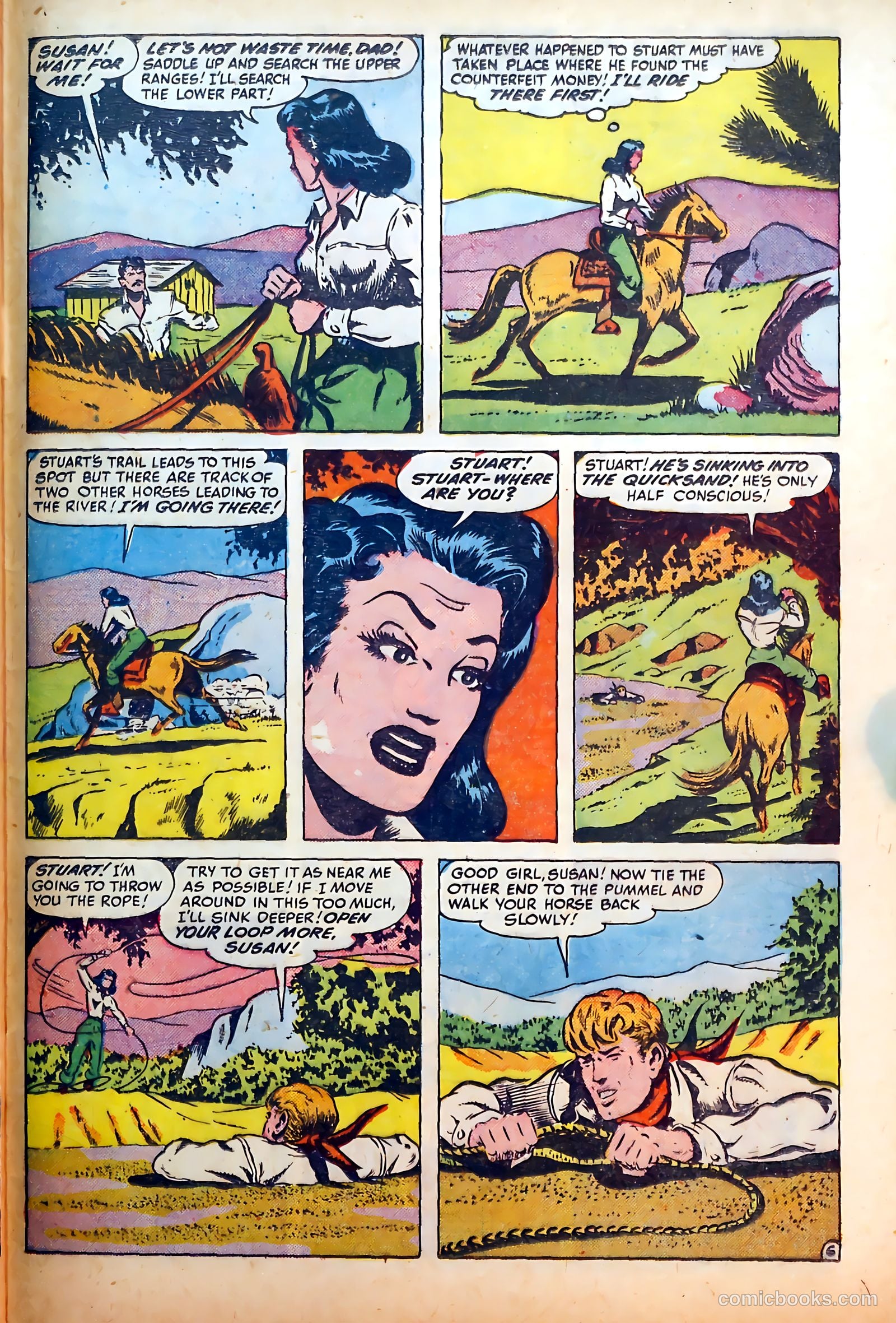 Border Patrol #2 (1951) — page 31 of 37