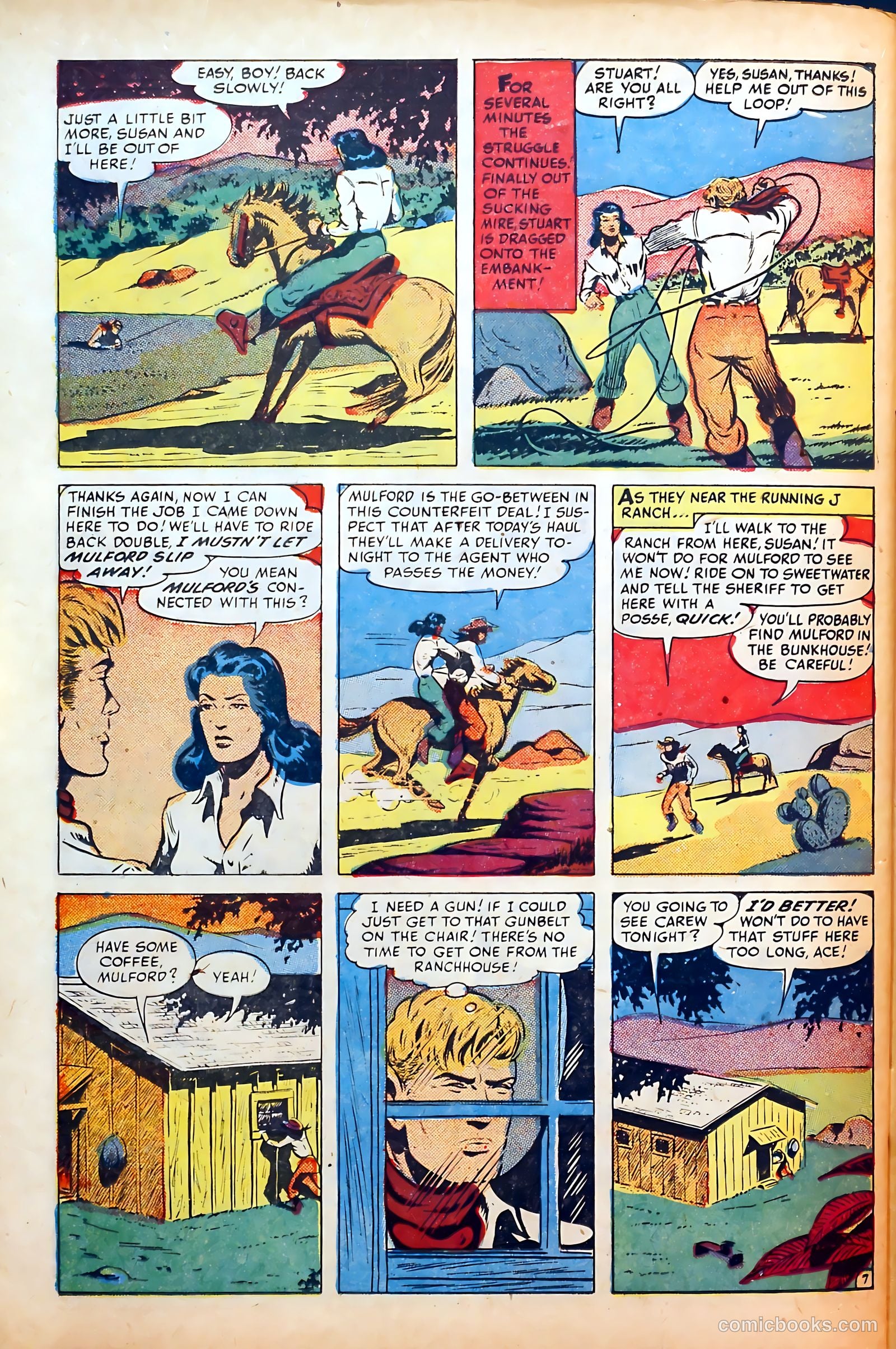 Border Patrol #2 (1951) — page 32 of 37