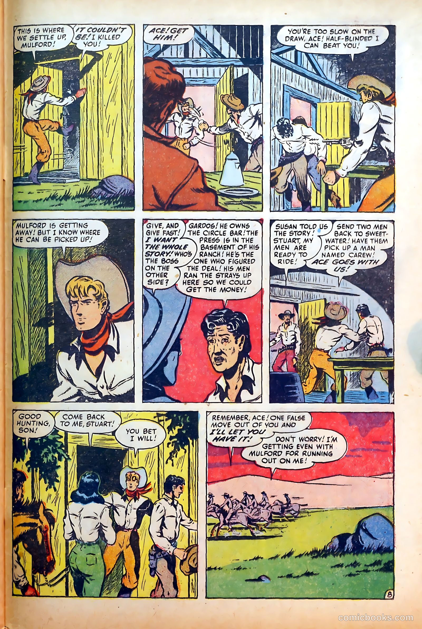 Border Patrol #2 (1951) — page 33 of 37