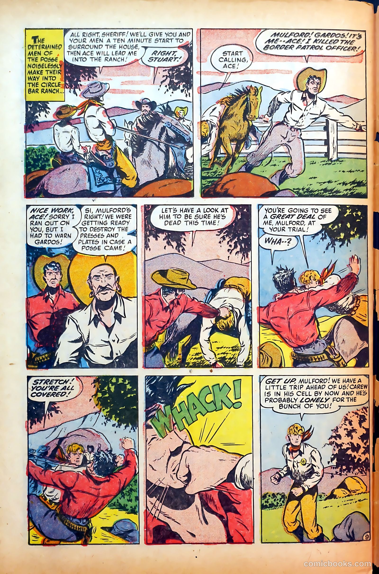 Border Patrol #2 (1951) — page 34 of 37