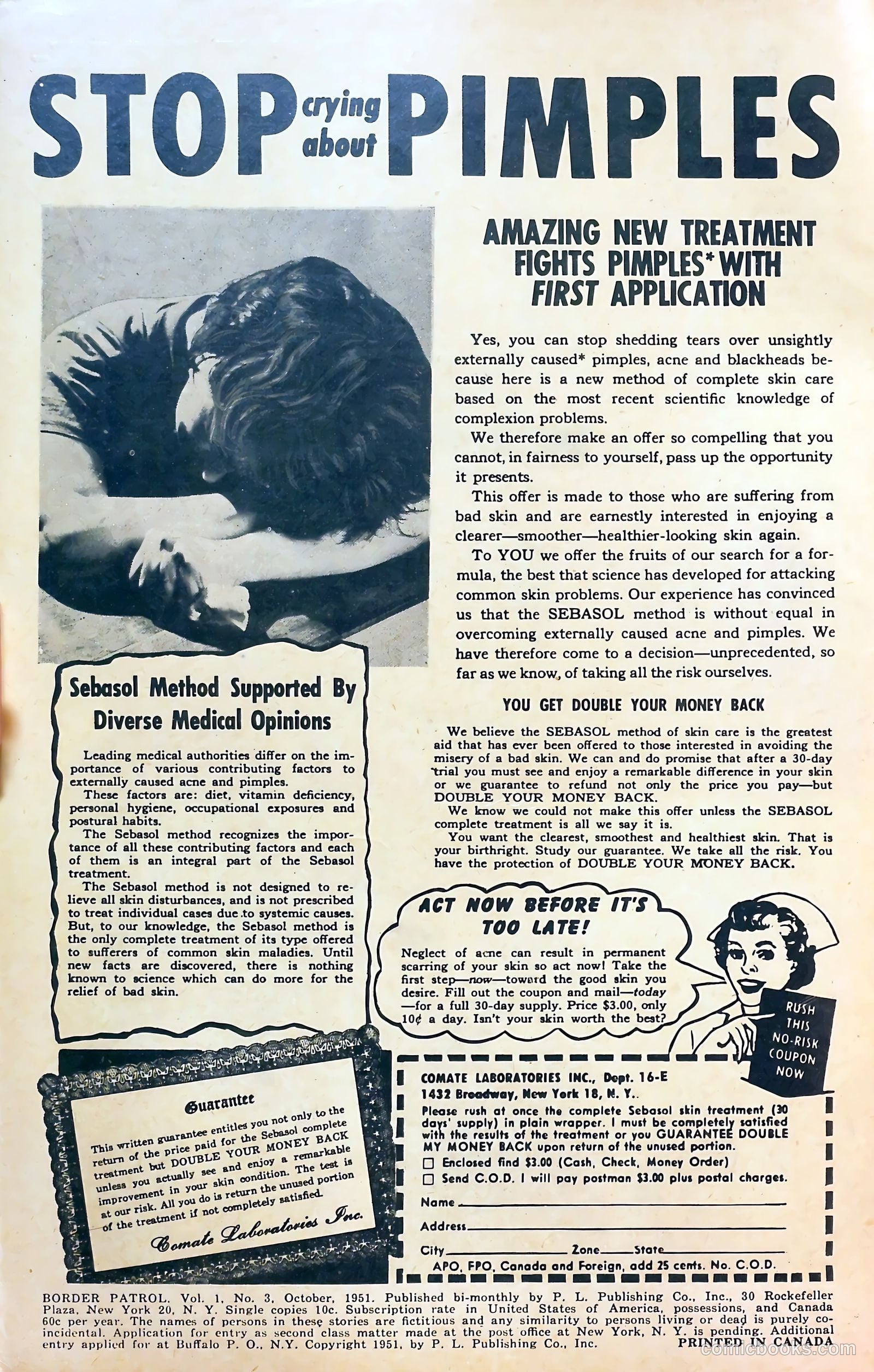 Border Patrol #3 (1951) — page 2 of 36