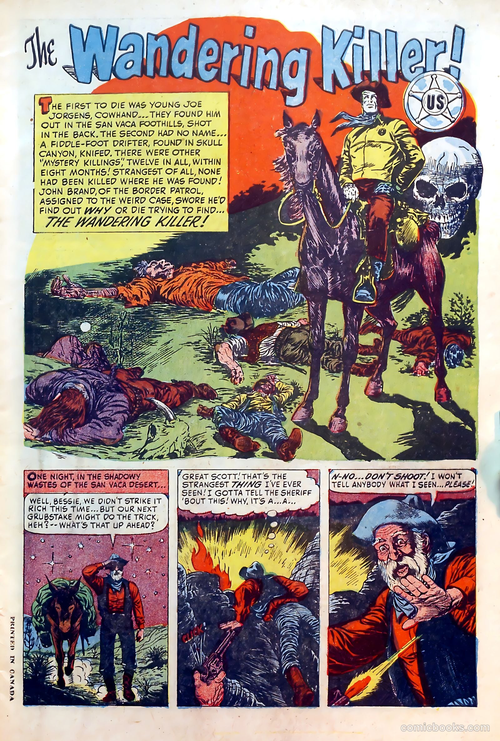 Border Patrol #3 (1951) — page 3 of 36