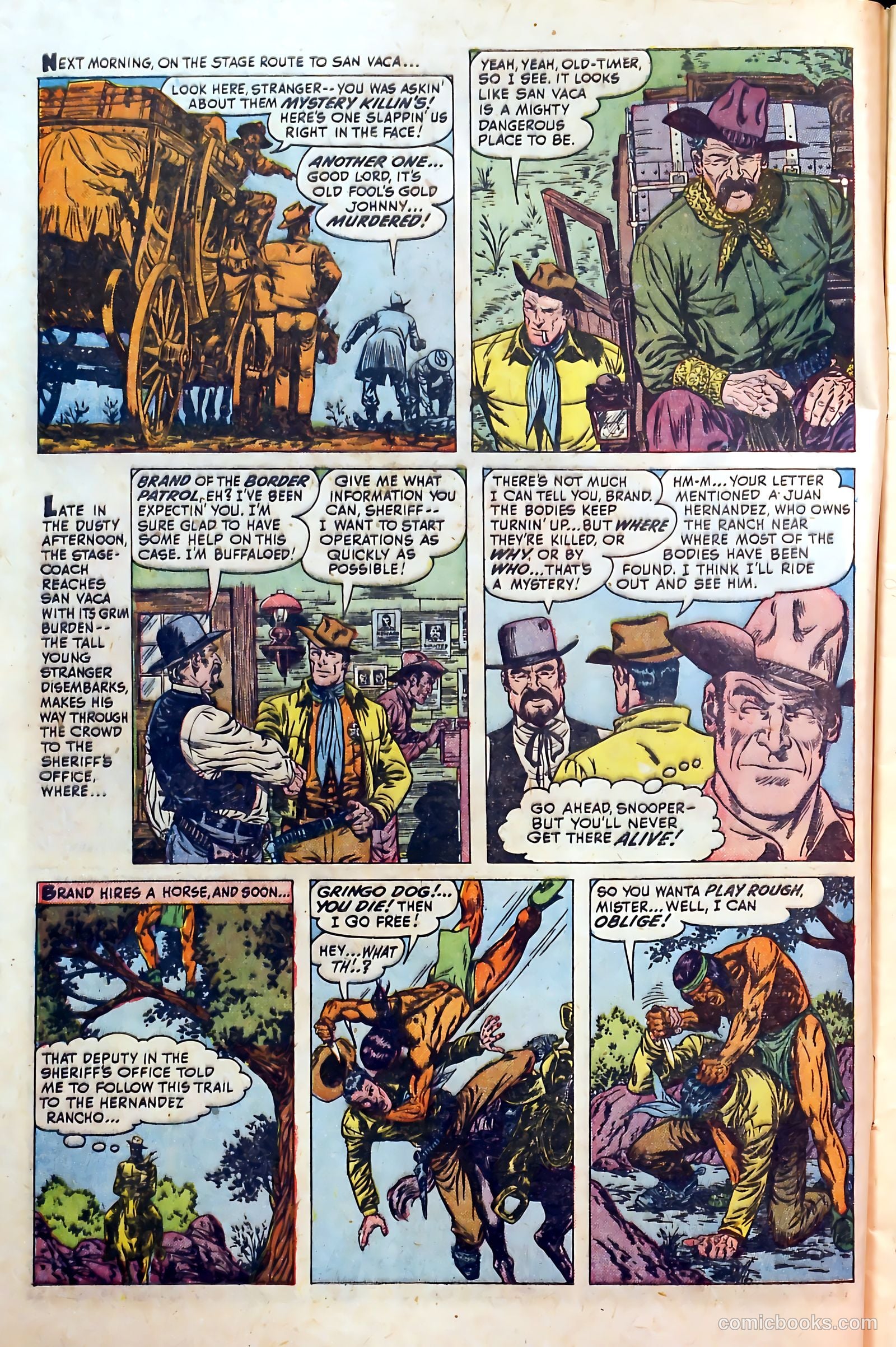 Border Patrol #3 (1951) — page 4 of 36