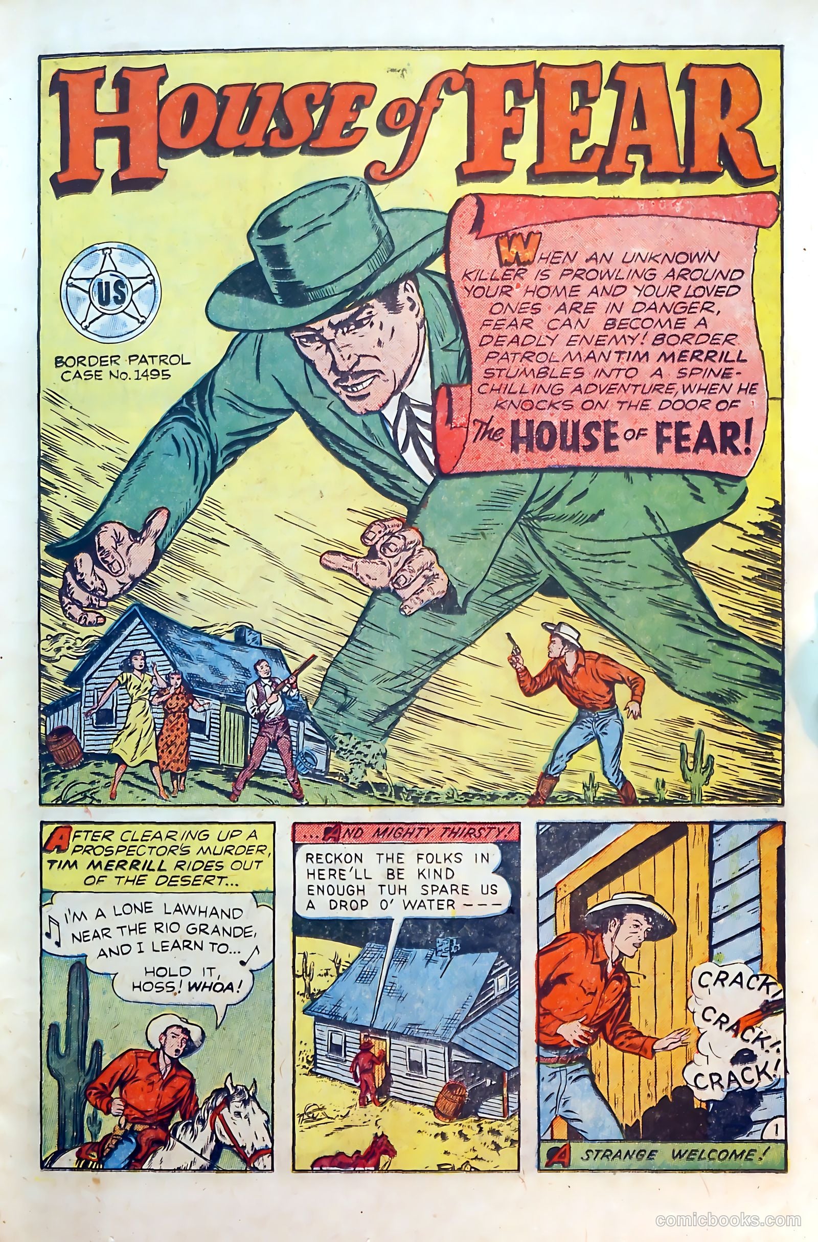 Border Patrol #3 (1951) — page 11 of 36