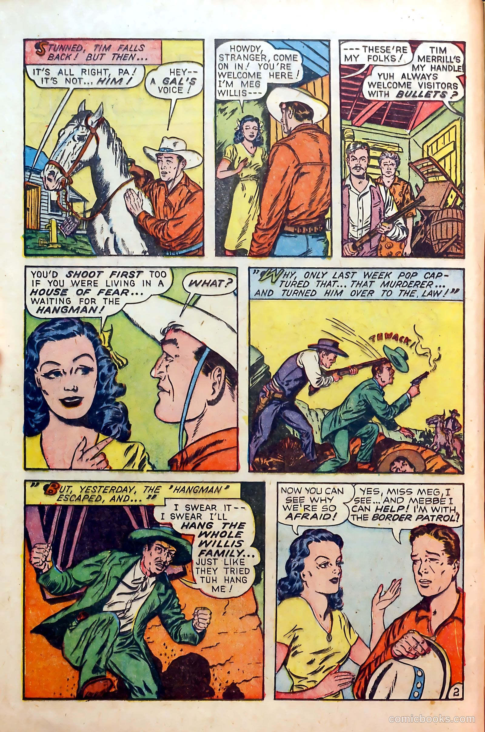 Border Patrol #3 (1951) — page 12 of 36