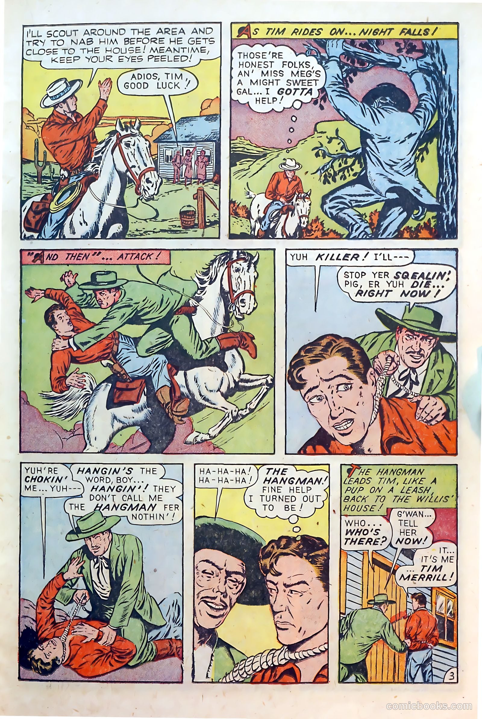 Border Patrol #3 (1951) — page 13 of 36