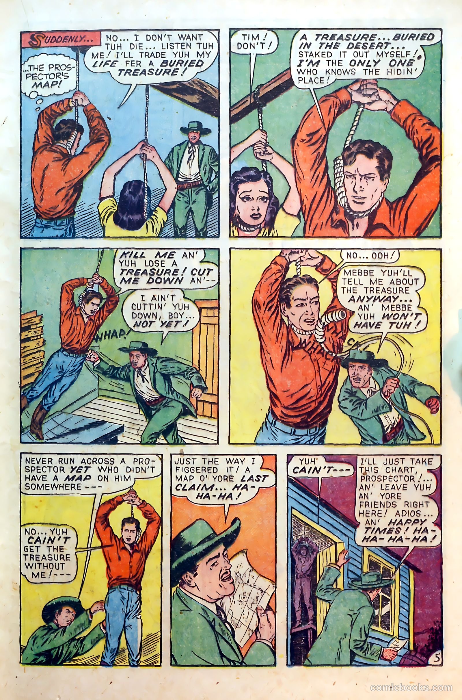 Border Patrol #3 (1951) — page 15 of 36