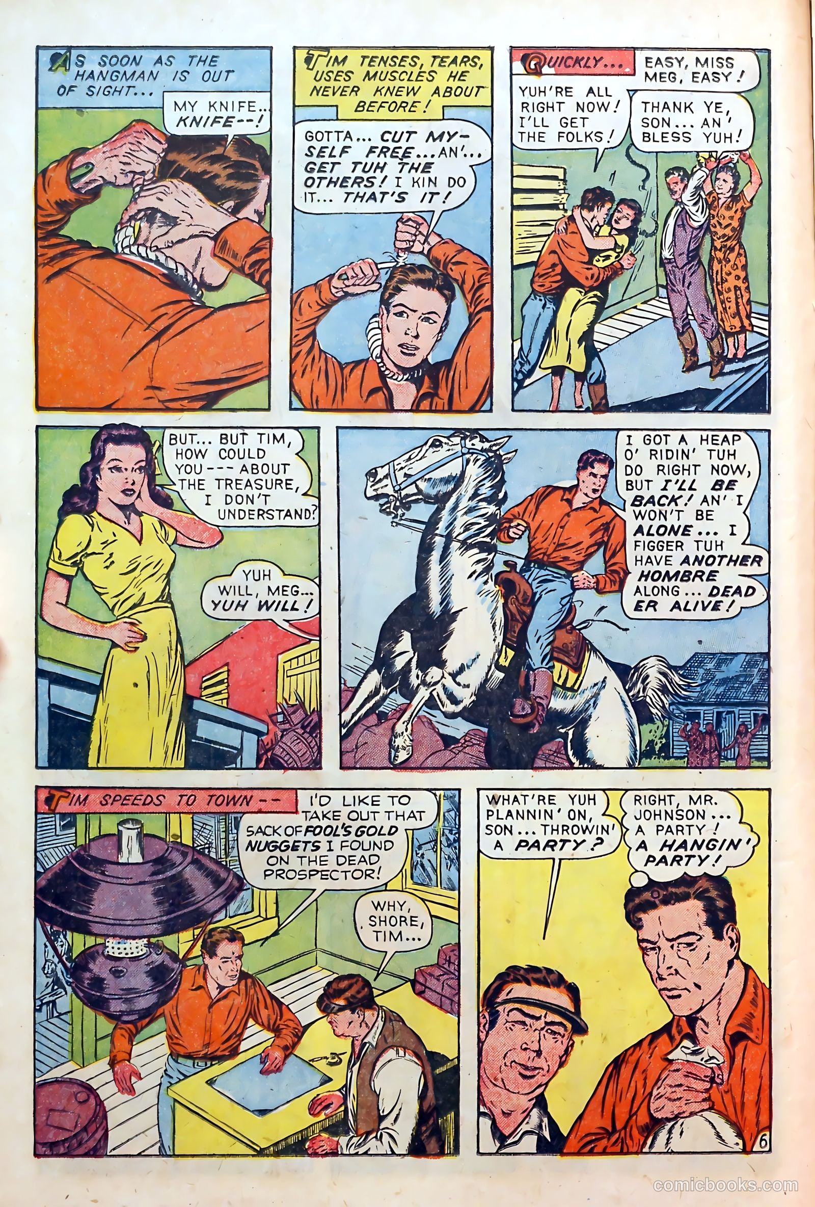 Border Patrol #3 (1951) — page 16 of 36