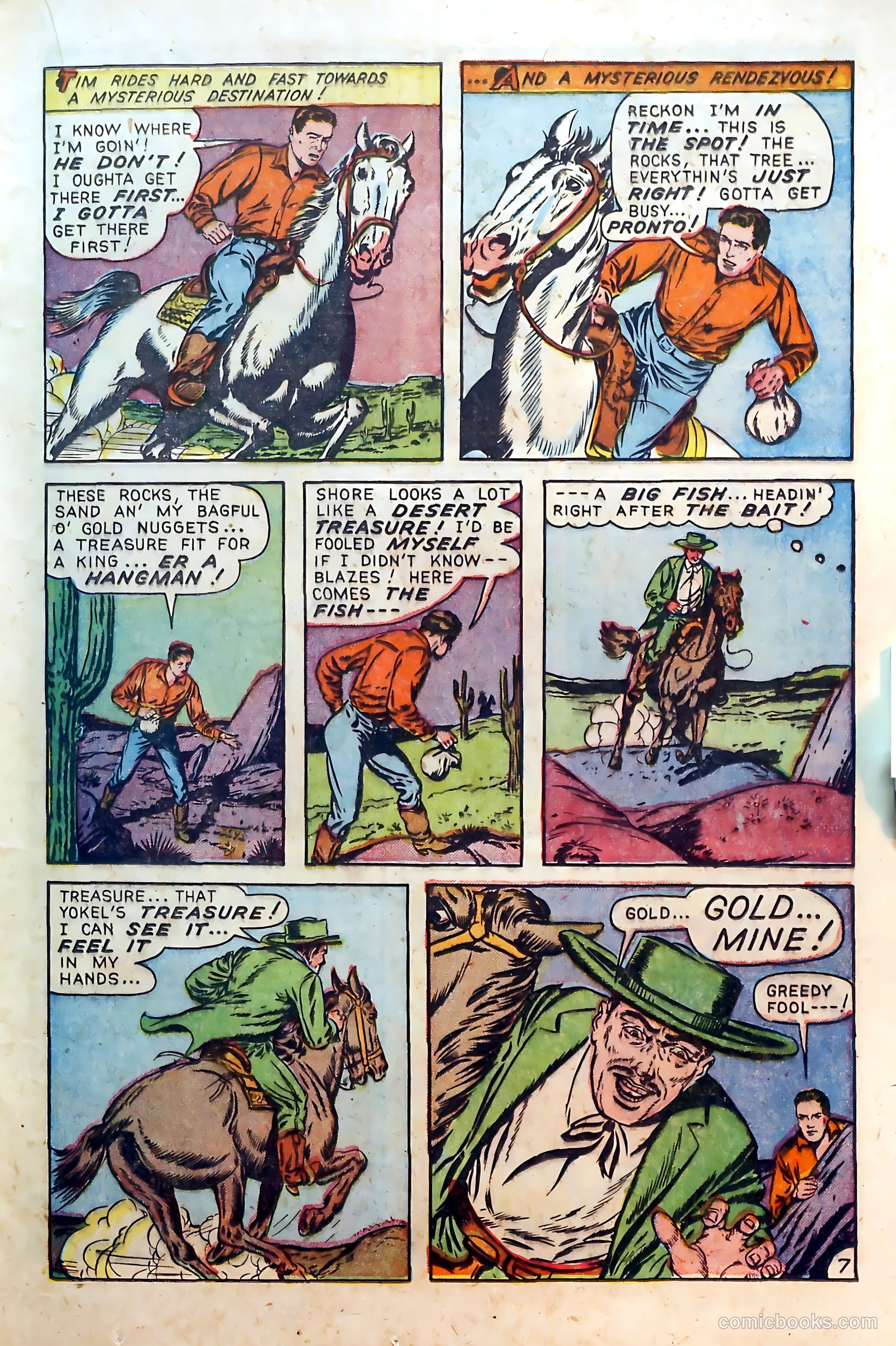 Border Patrol #3 (1951) — page 17 of 36
