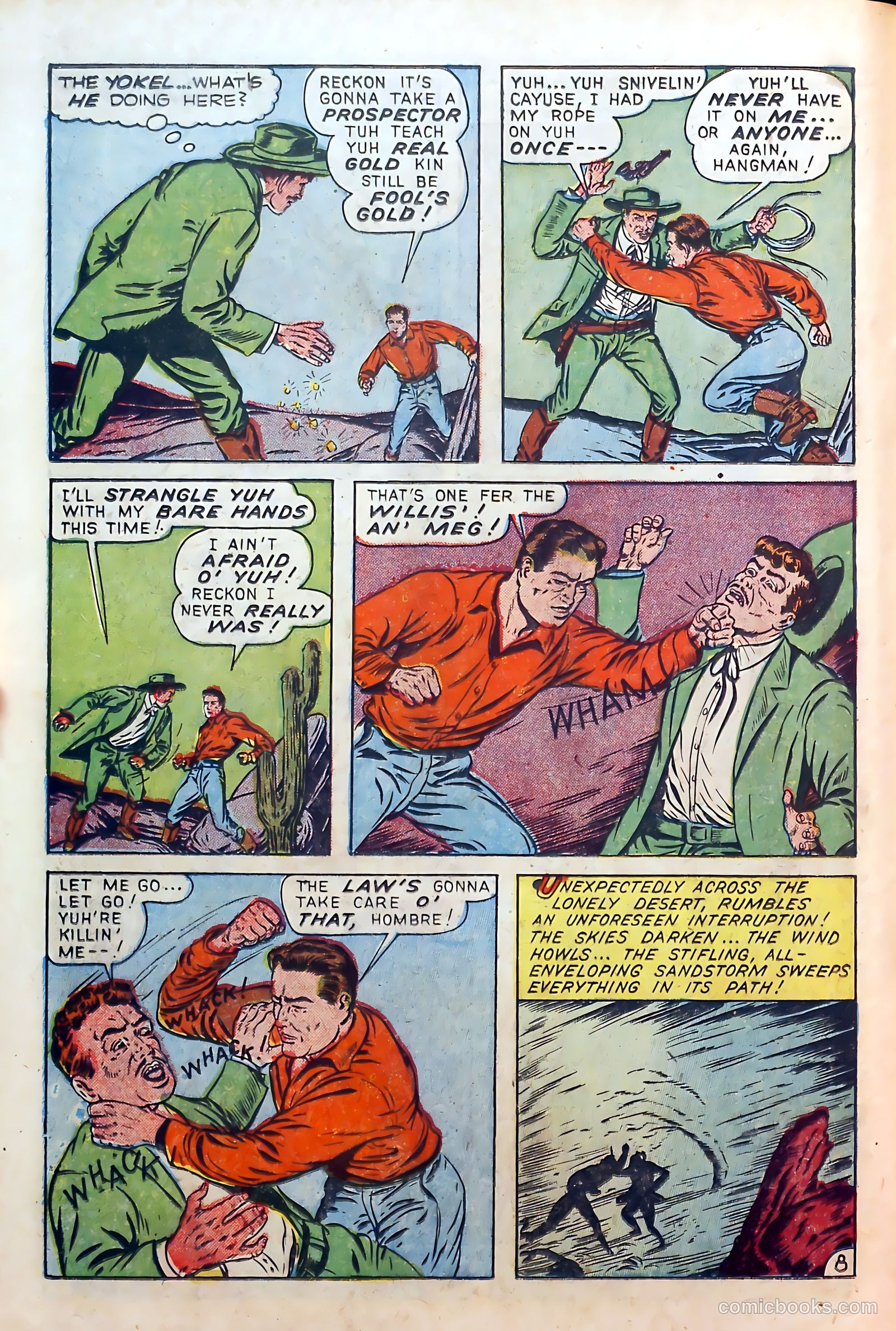 Border Patrol #3 (1951) — page 18 of 36