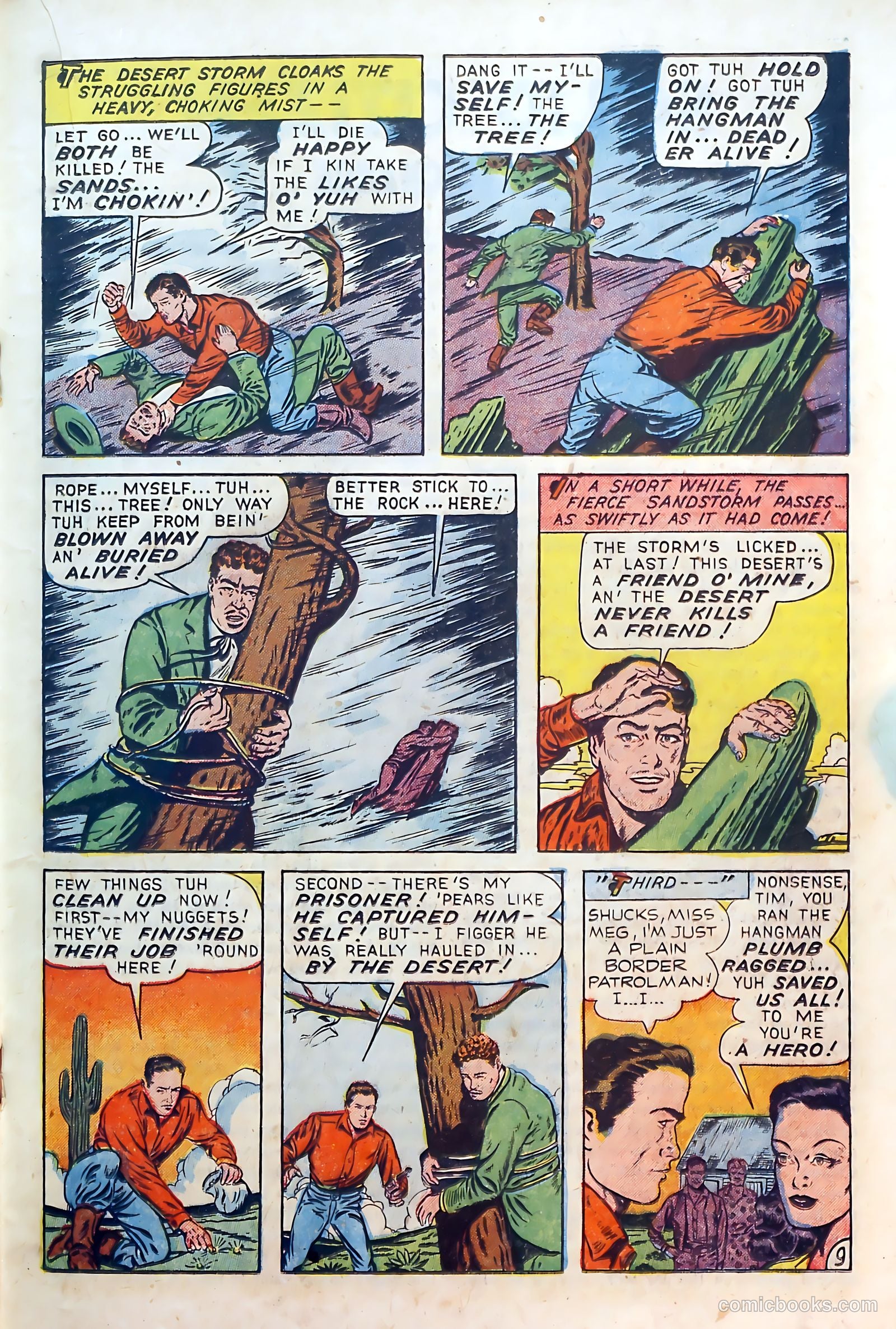 Border Patrol #3 (1951) — page 19 of 36