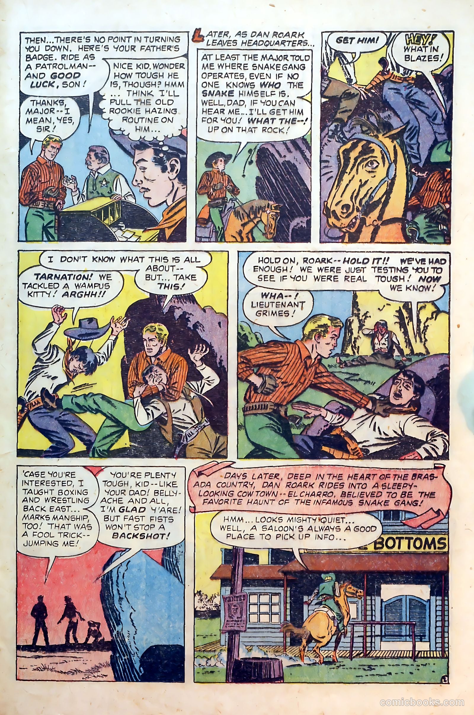 Border Patrol #3 (1951) — page 23 of 36