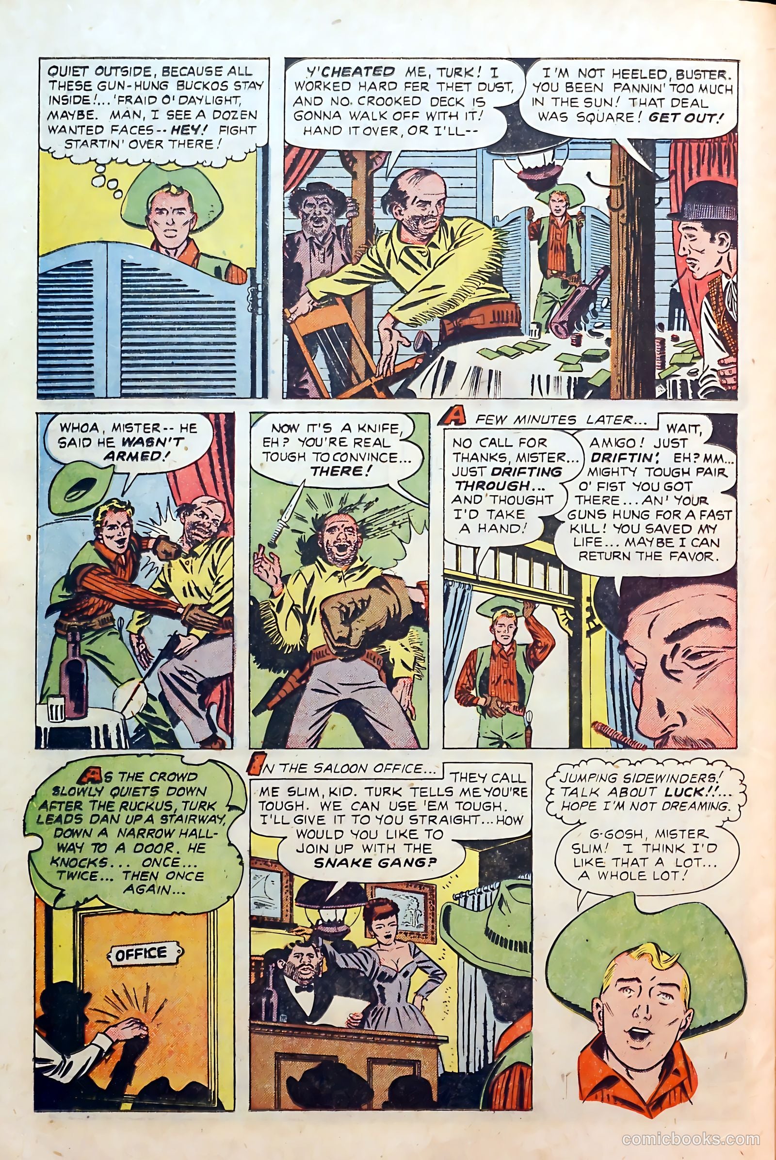 Border Patrol #3 (1951) — page 24 of 36