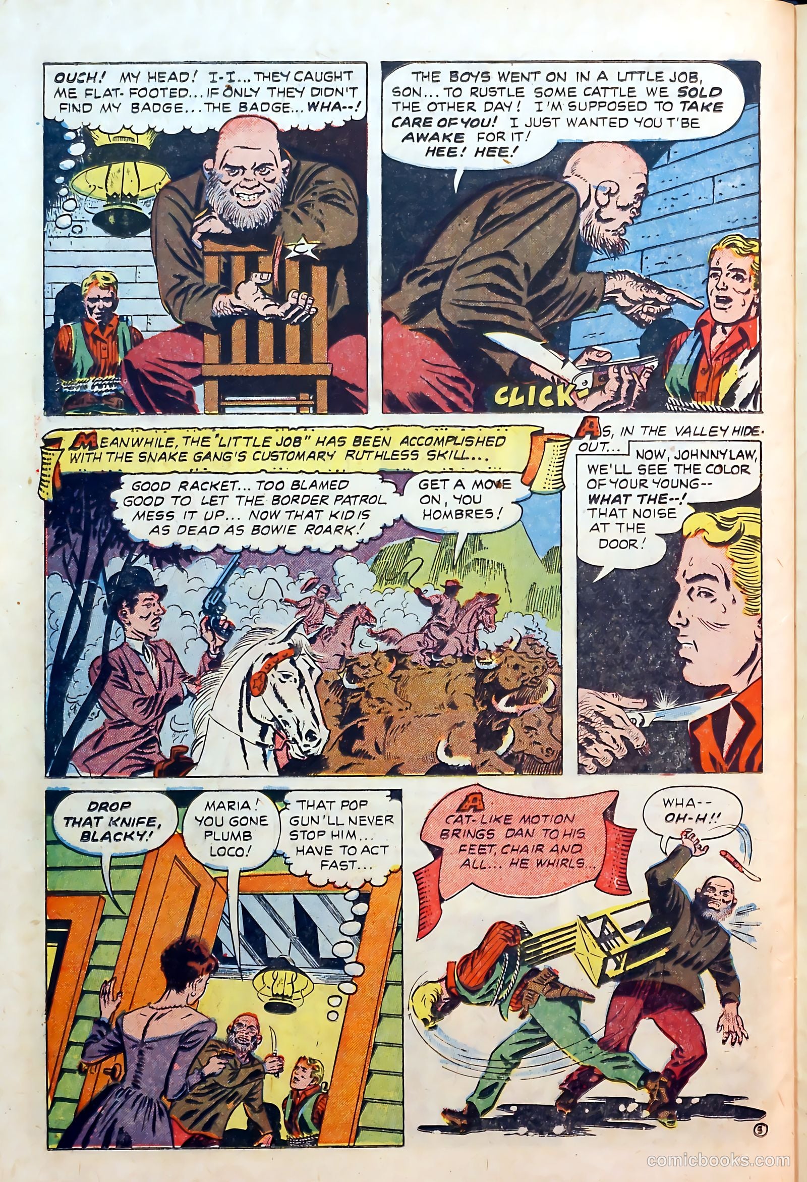 Border Patrol #3 (1951) — page 26 of 36